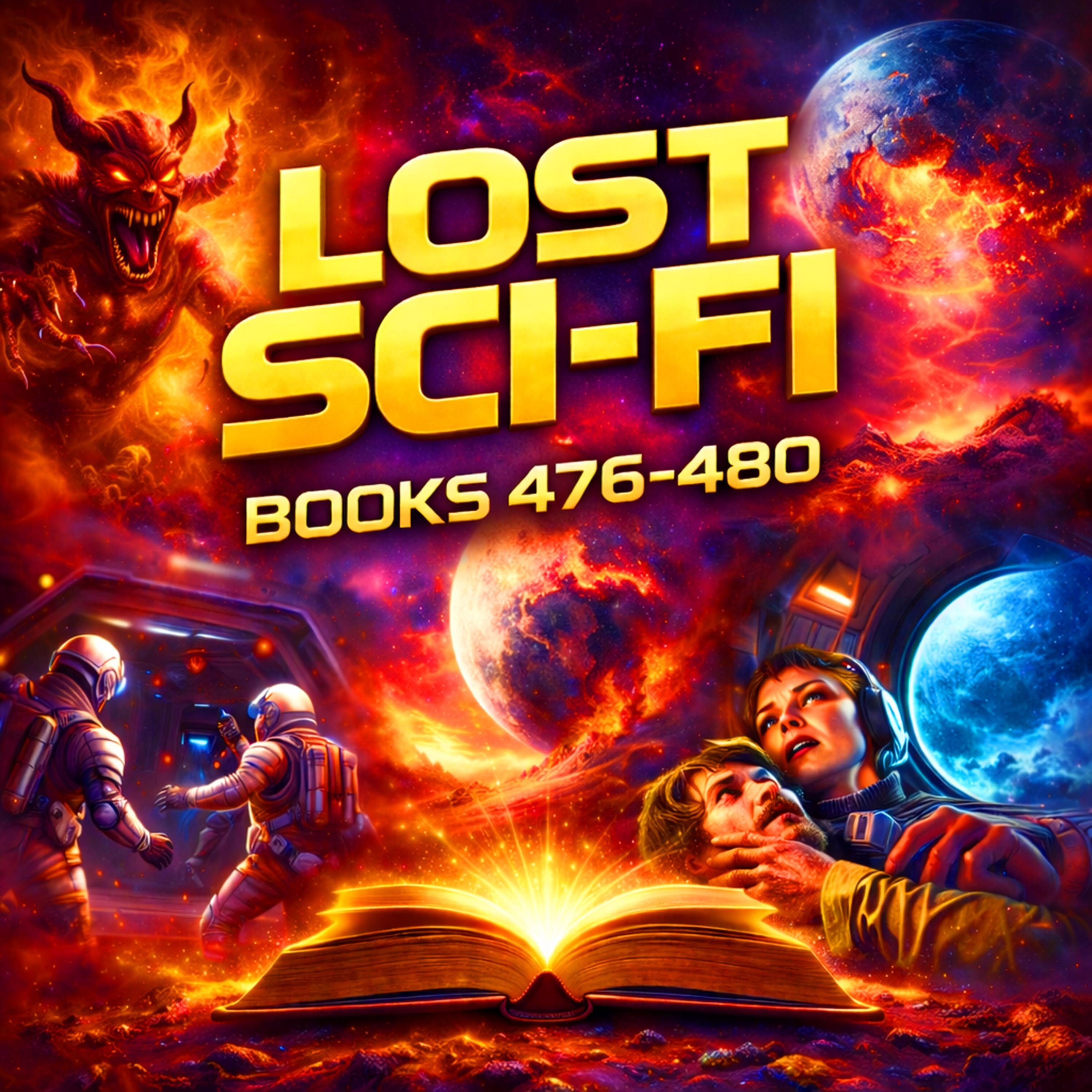 Lost Sci-Fi Books 476 thru 480