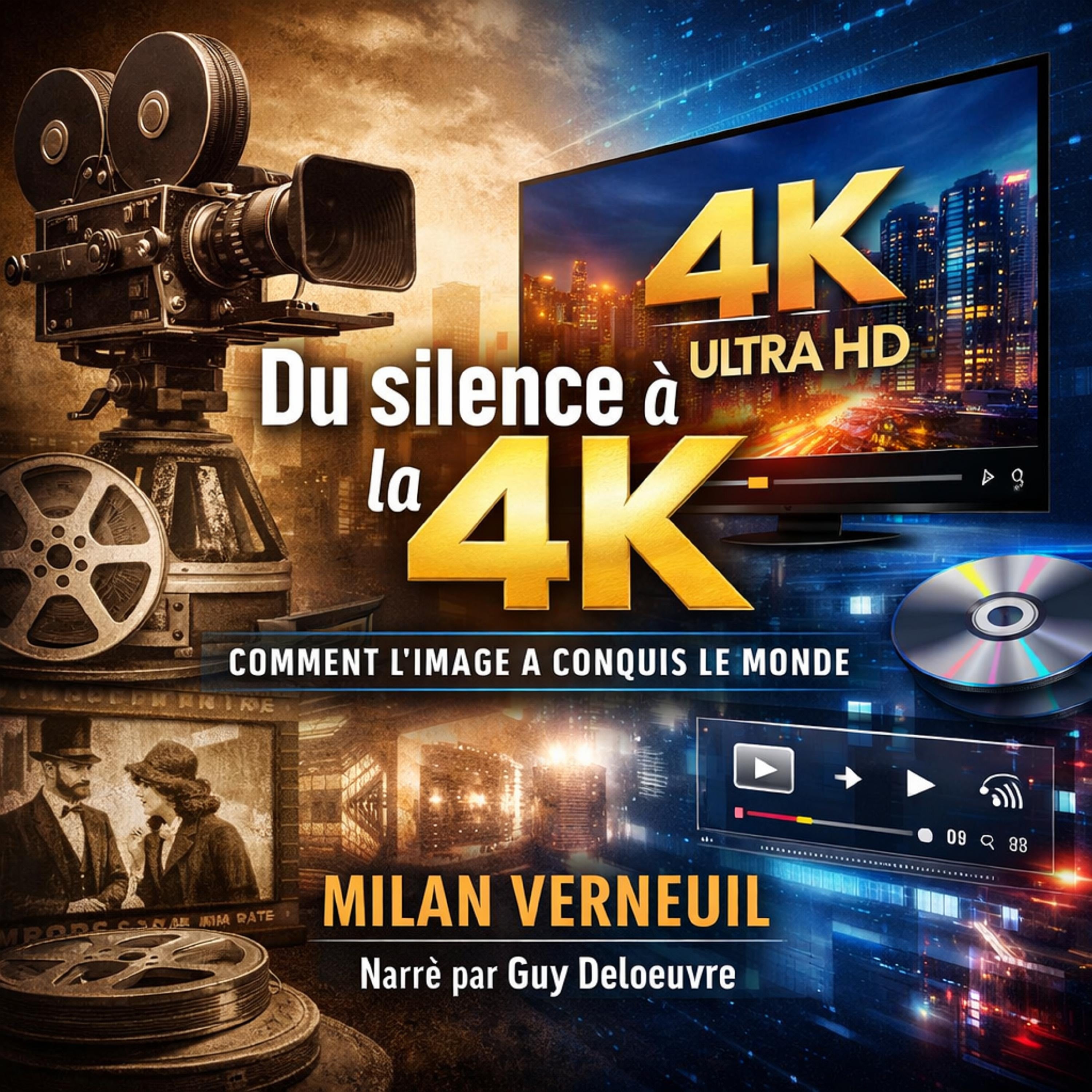 Du silence à la 4K : comment l'image a conquis le monde