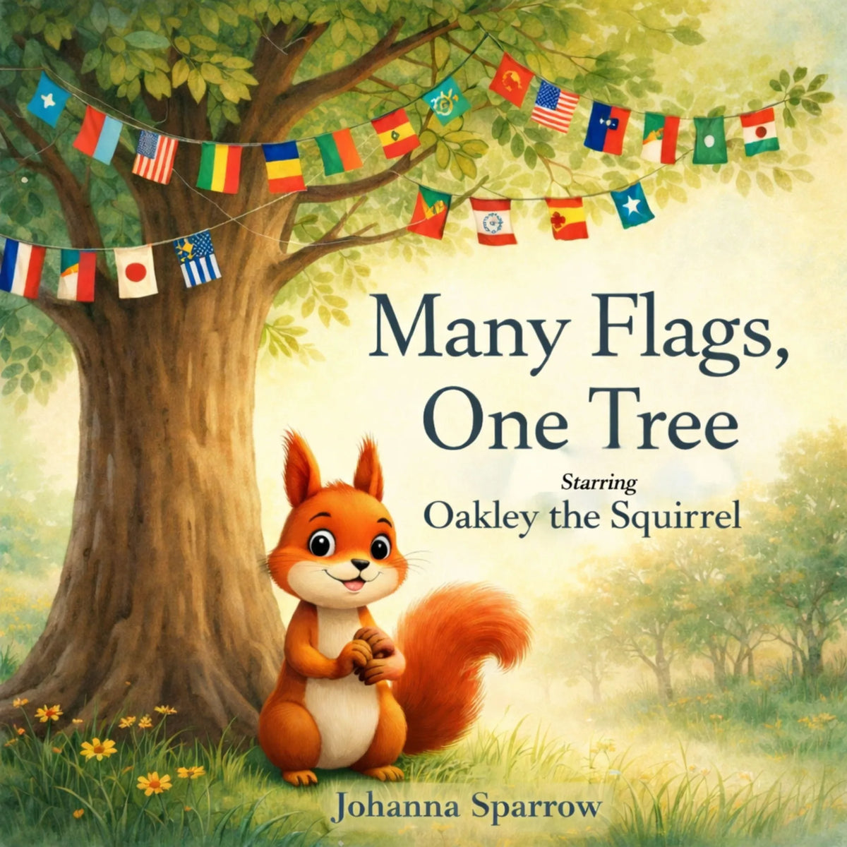 Many Flags, One Tree Starring Oakley the Squirrel