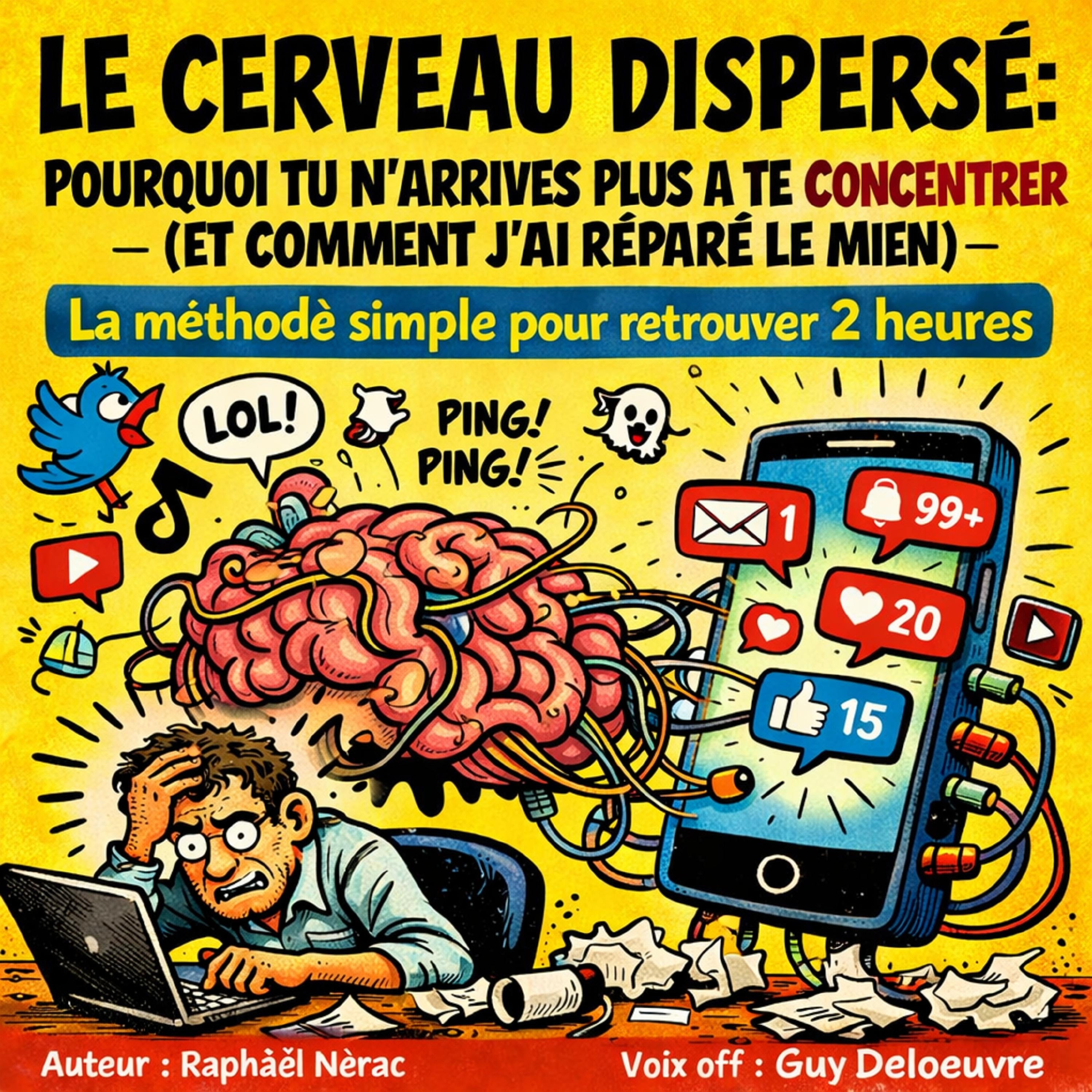 Le Cerveau Dispersé : Pourquoi Tu N'Arrives Plus à Te Concentrer (et Comment J'ai Réparé le Mien)