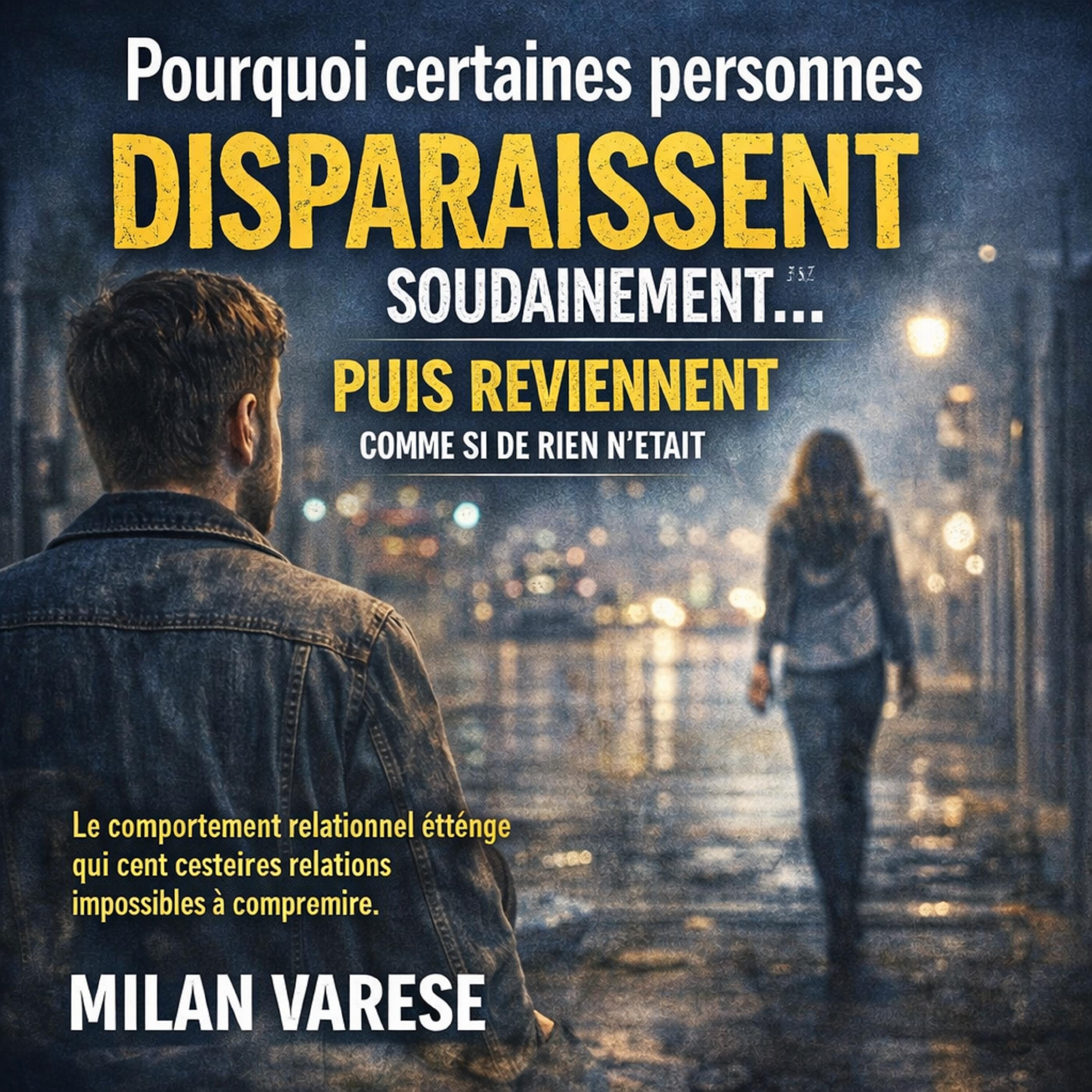 Pourquoi certaines personnes disparaissent soudainement… puis reviennent comme si de rien n'était