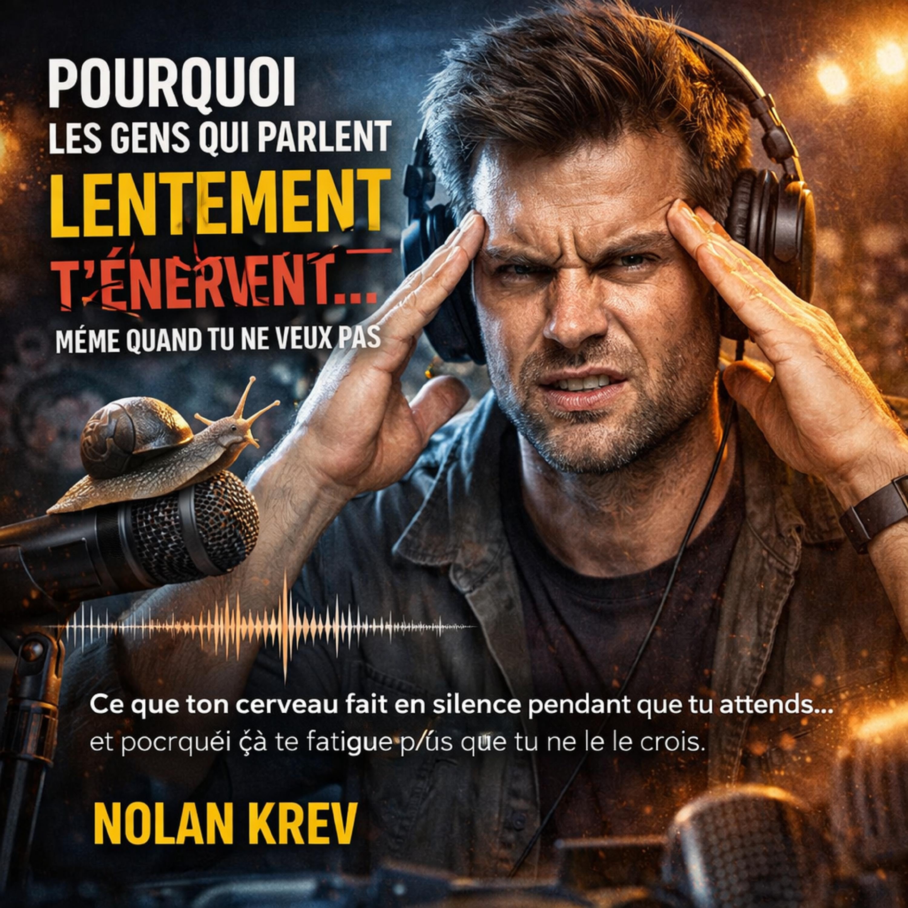 Pourquoi les gens qui parlent lentement t'énervent… même quand tu ne veux pas