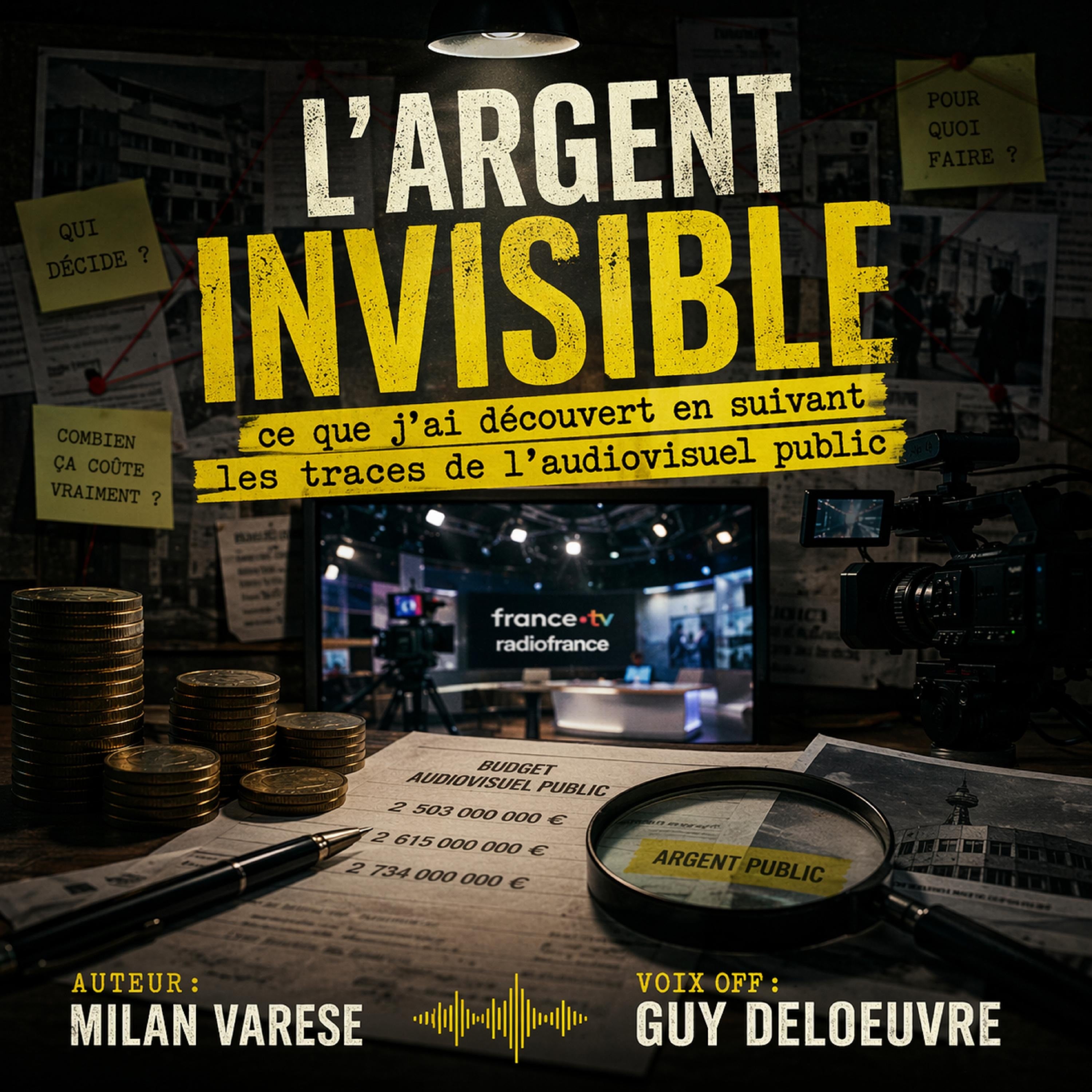 L'argent invisible : ce que j'ai découvert en suivant les traces de l'audiovisuel public