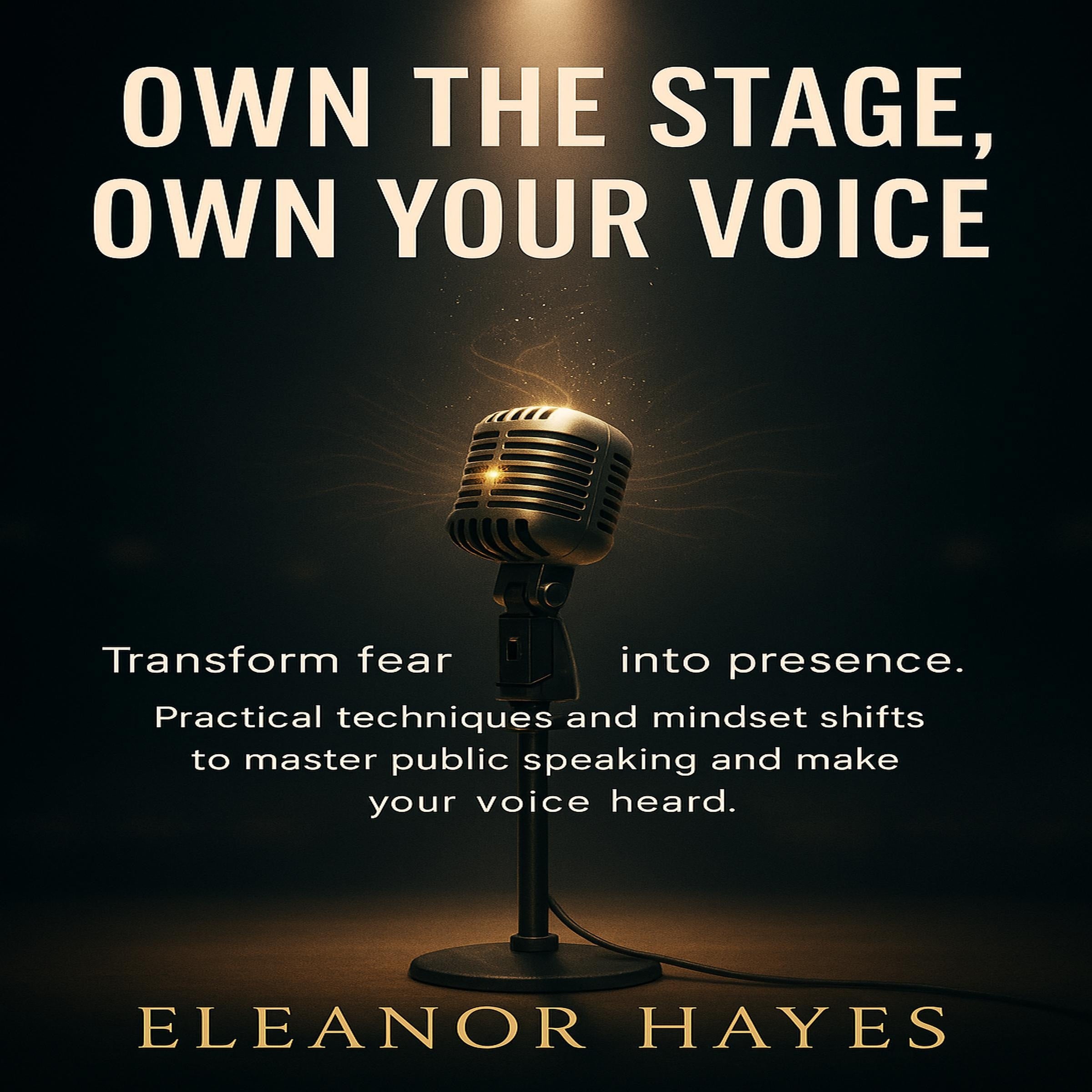 Own The Stage, Own Your Voice