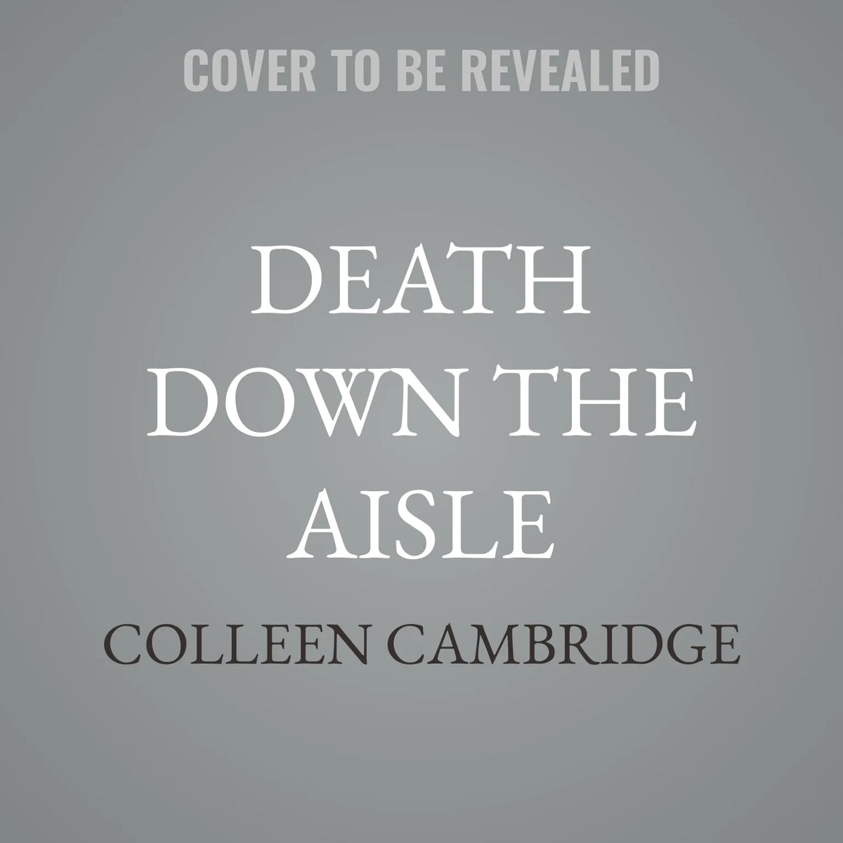 Death Down the Aisle