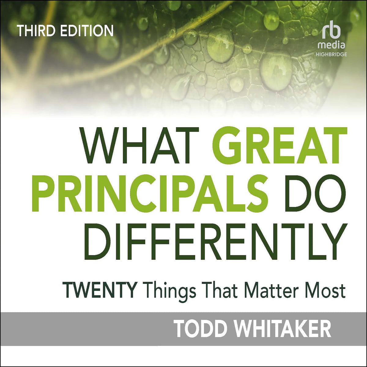 What Great Principals Do Differently