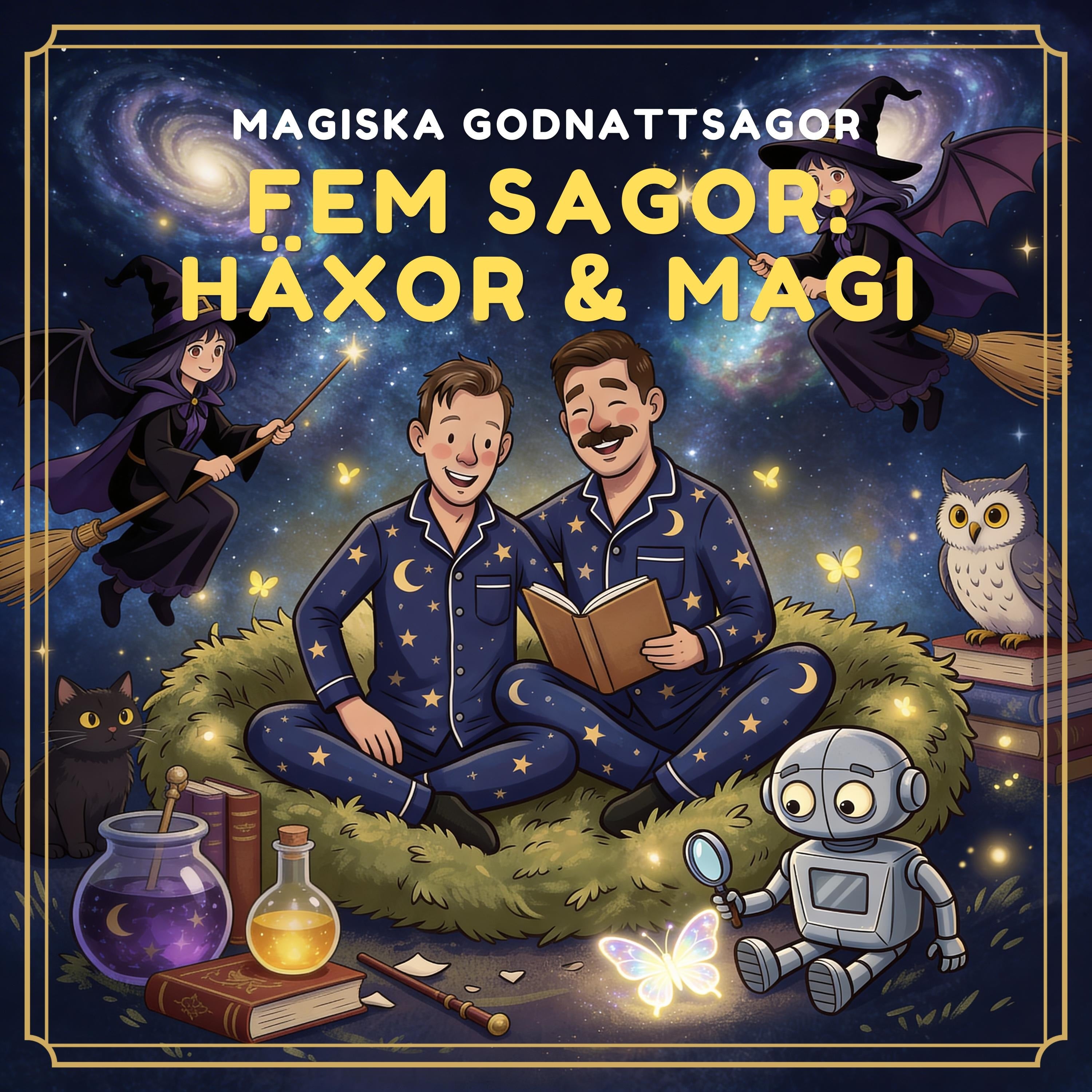 Fem sagor: häxor & magi