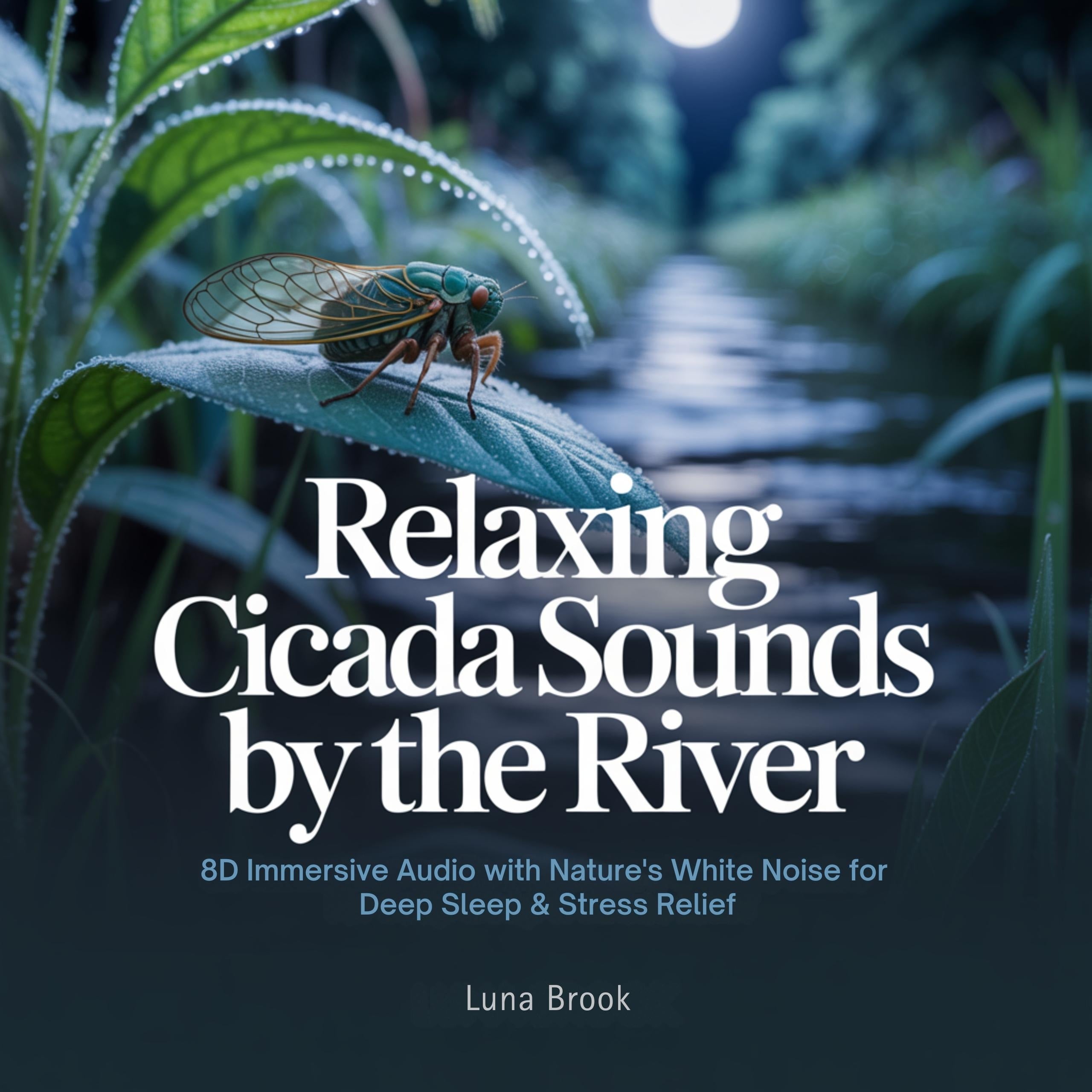 Relaxing Cicada Sounds by the River