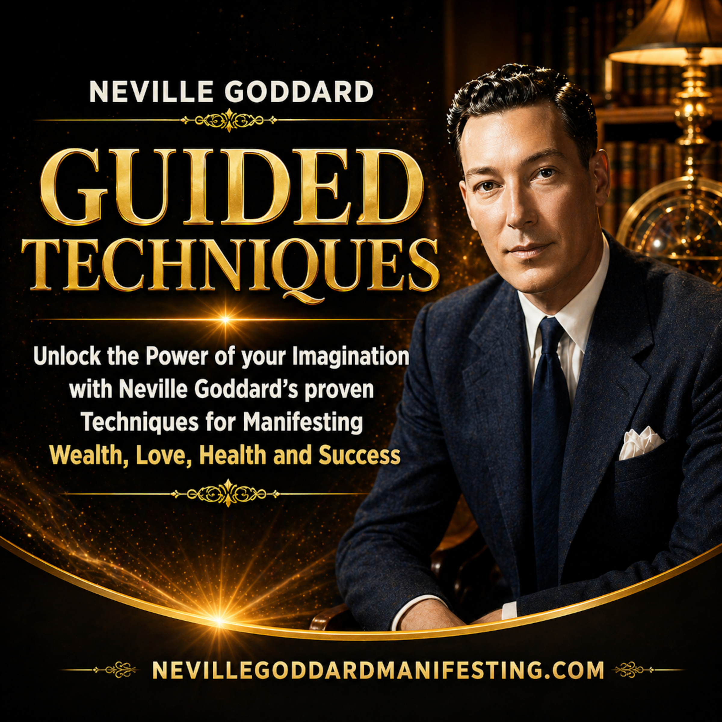 Neville Goddard Guided Techniques: Proven Methods to Manifest Your Desires into Reality