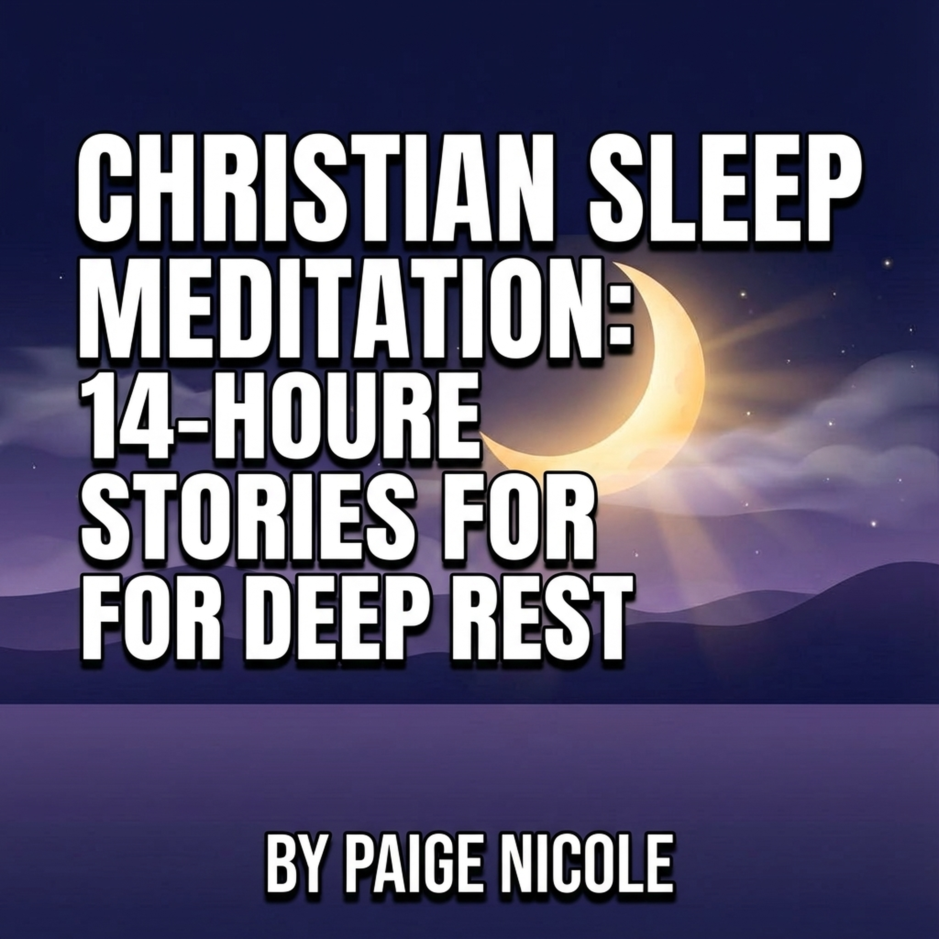 Christian Sleep Meditation: 14-Hour Bible Stories