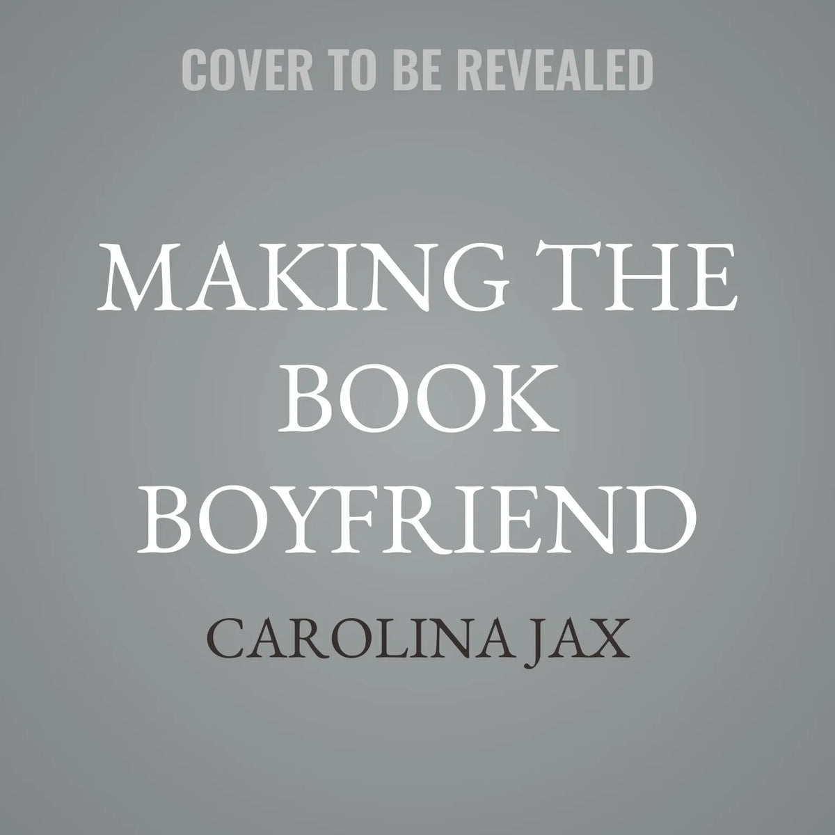 Making the Book Boyfriend
