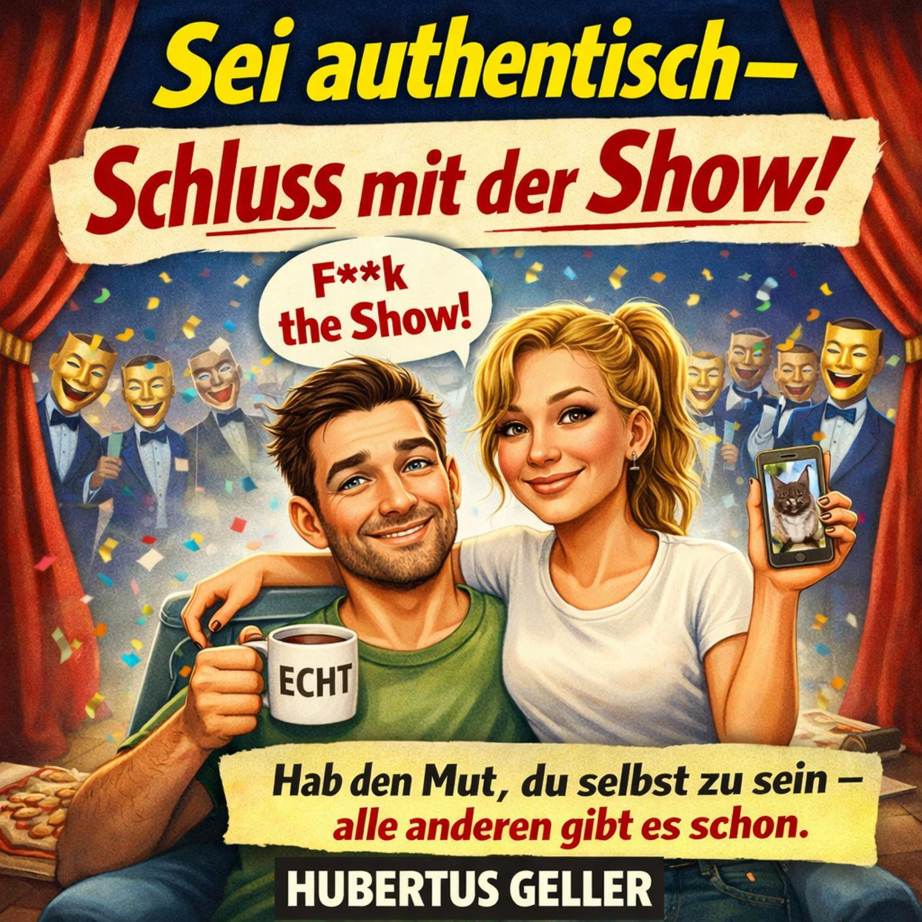 Sei authentisch - Schluss mit der Show!