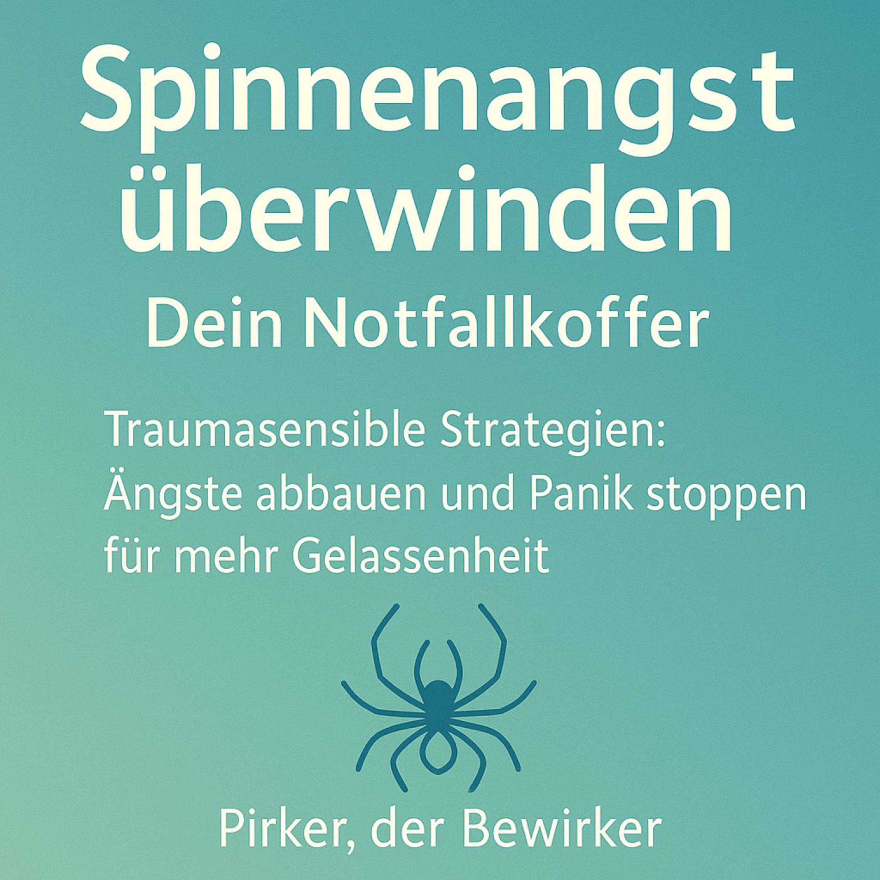 Spinnenangst überwinden - Dein Notfallkoffer