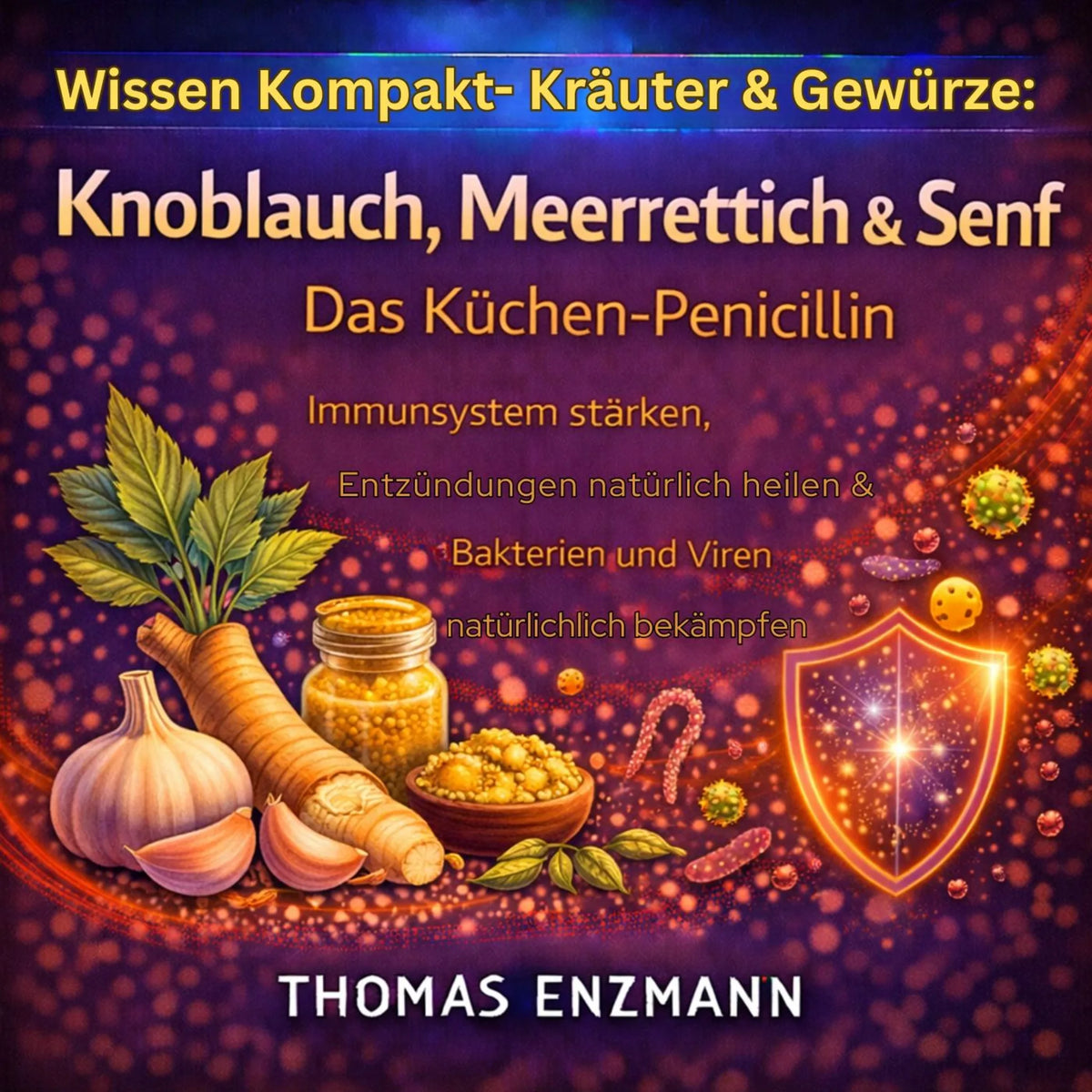 Wissen Kompakt- Kräuter & Gewürze: Knoblauch, Meerrettich & Senf - Das Küchen-Penicillin