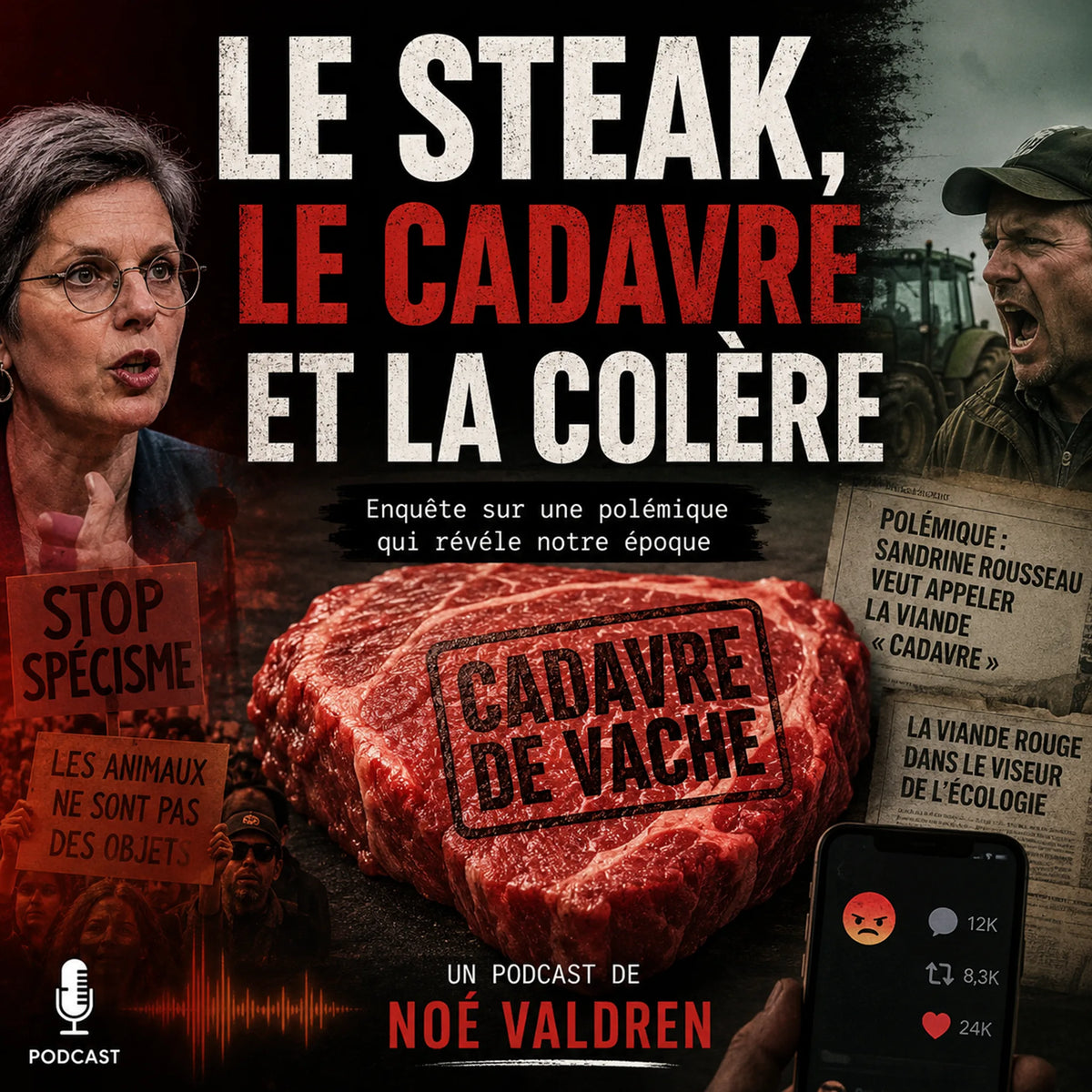 Le Steak, le Cadavre et la Colère