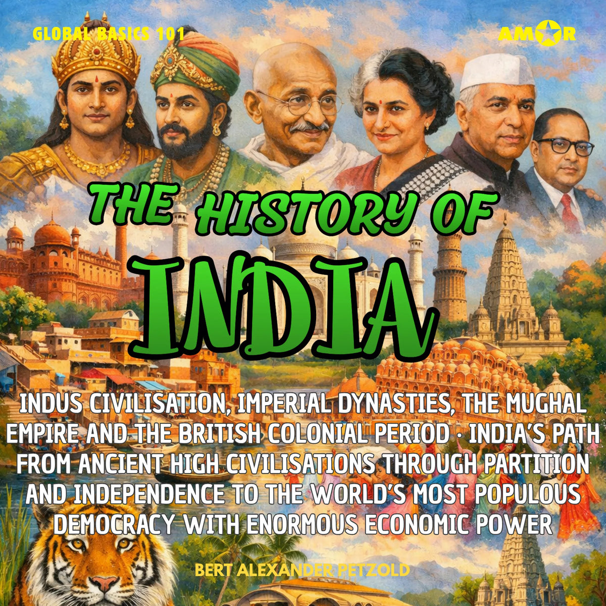 The History of India - Indus Civilisation, Imperial Dynasties, the Mughal Empire and the British Colonial Period - The World's Most Populous Democracy - Global Basics 101 - Your Series for Modern Knowledge, Folge 19 (unabridged)