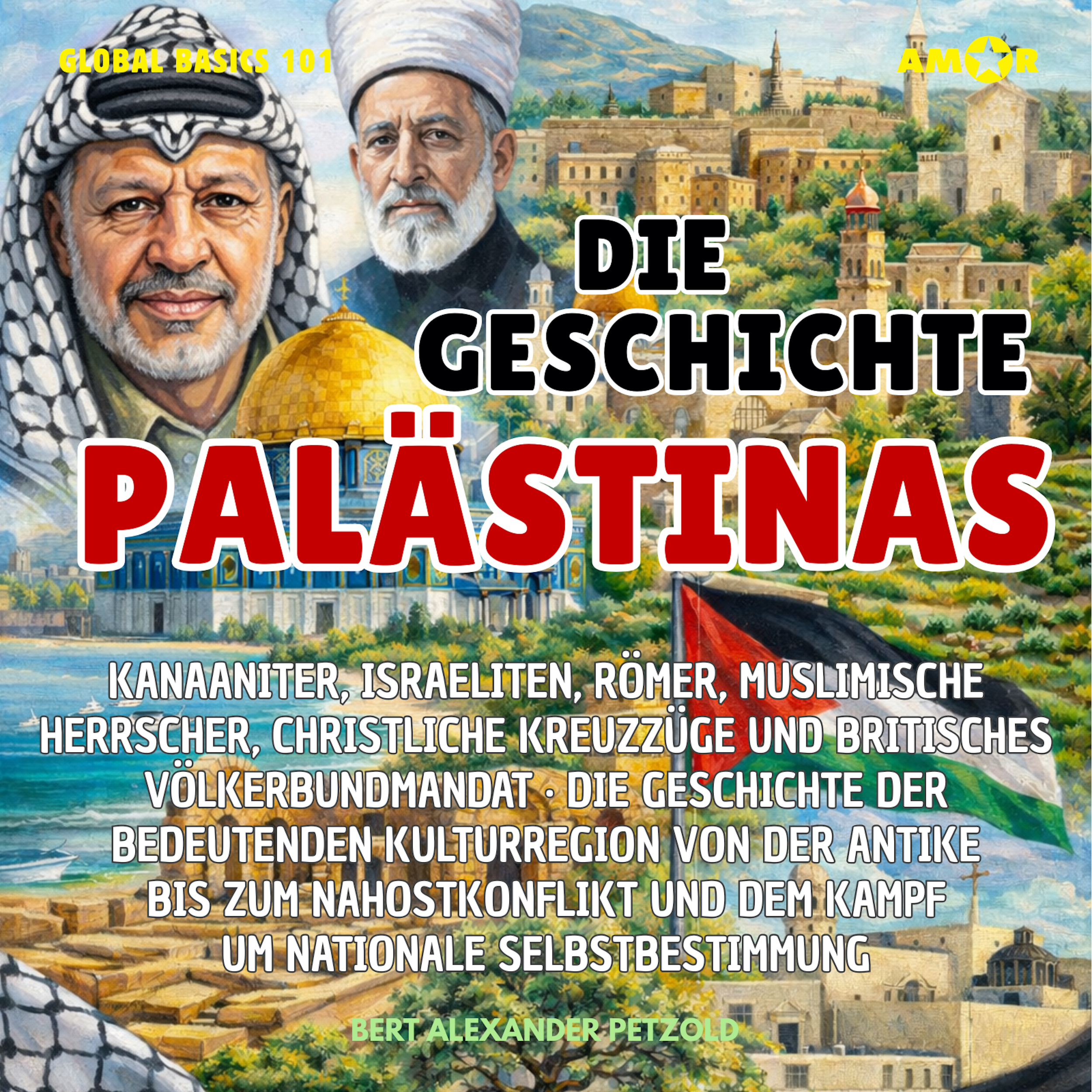 Die Geschichte Palästinas - Bedeutende Kulturregion von der Antike bis zum Nahostkonflikt und dem Kampf um nationale Selbstbestimmung - Global Basics 101 - Deine Serie für modernes Wissen, Folge 14 (ungekürzt)