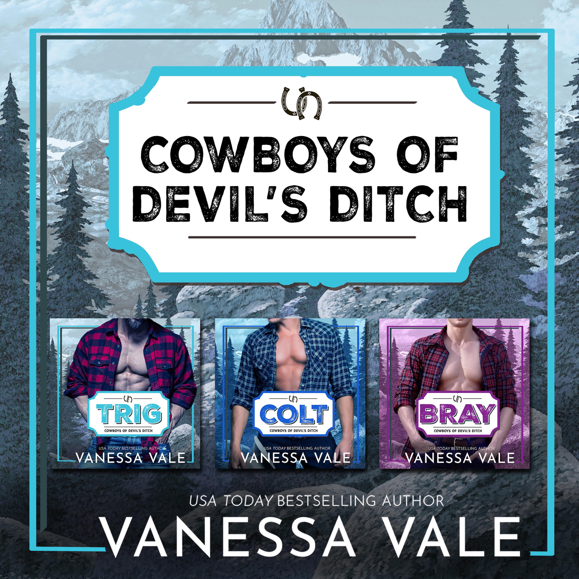 Cowboys of Devil's Ditch Boxed Set - Books 1 - 3