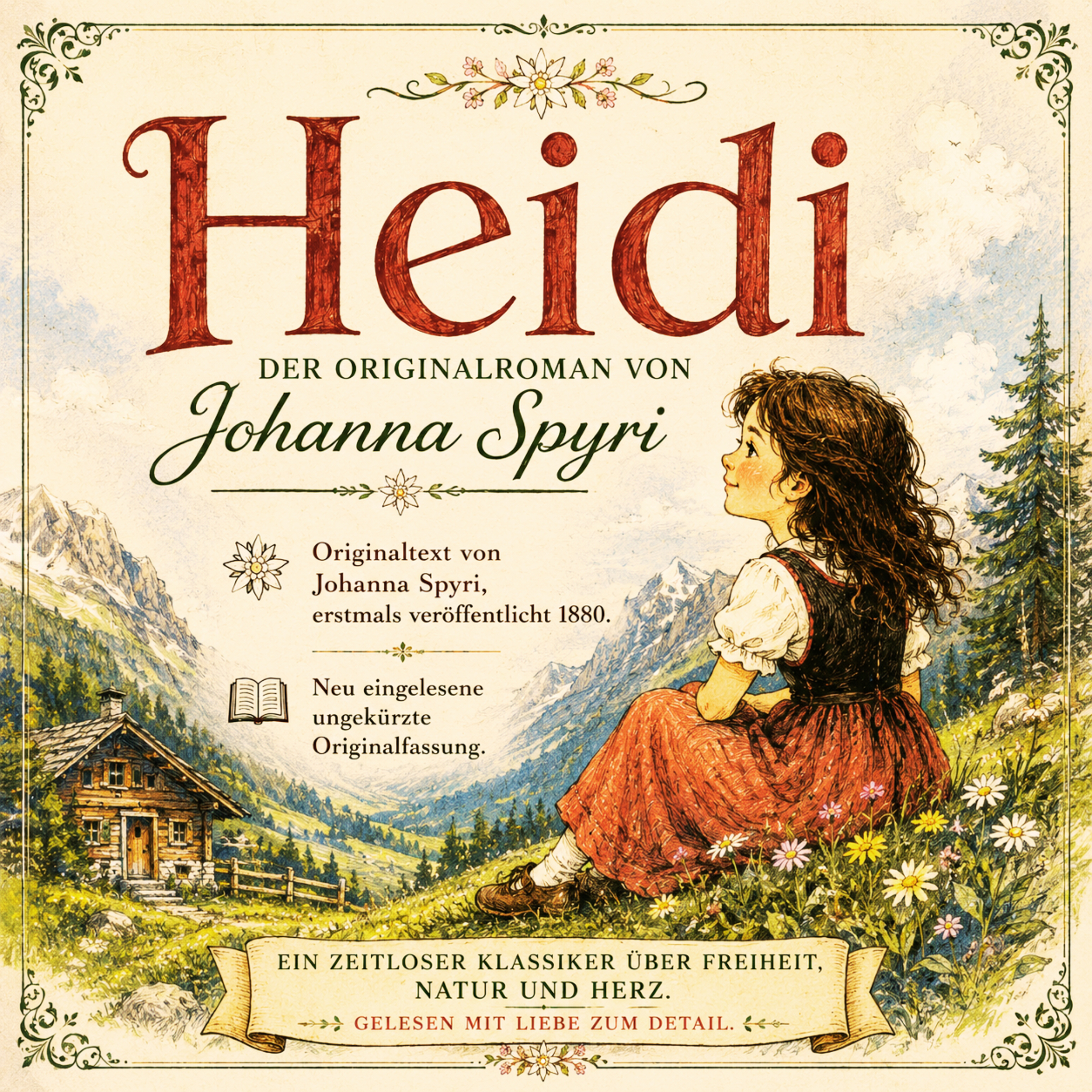 Heidi - Ungekürzte Originalfassung (1880) Johanna Spyri