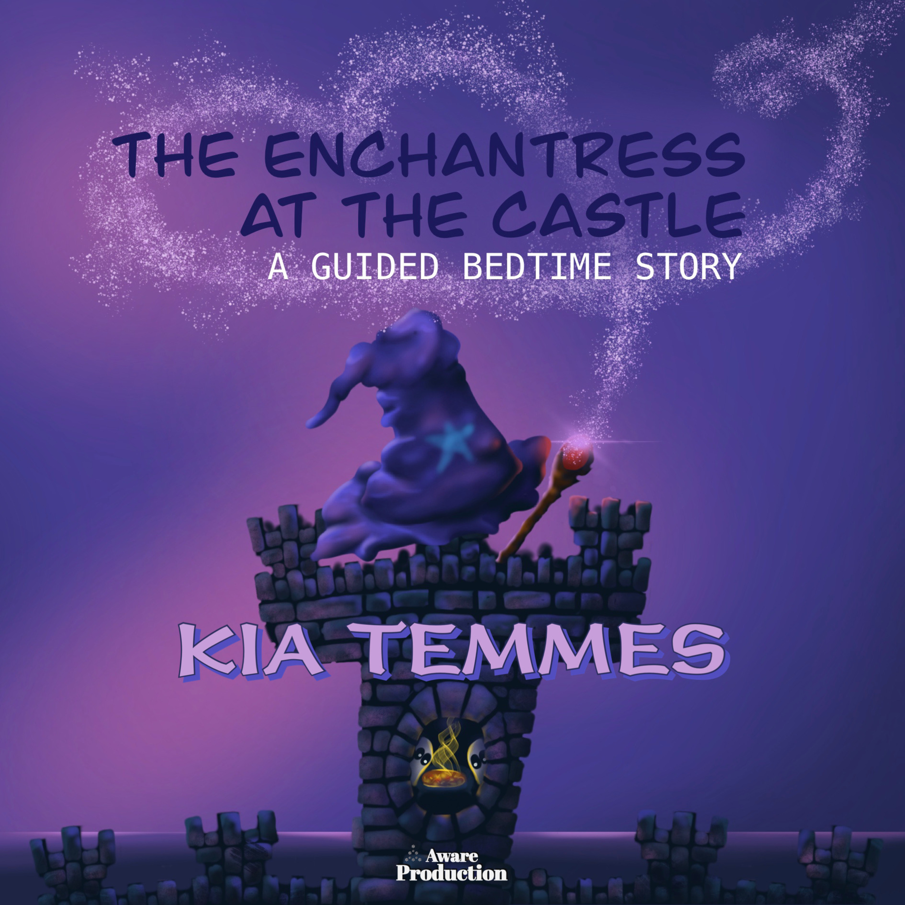 The enchantress at the castle, a guided bedtime story