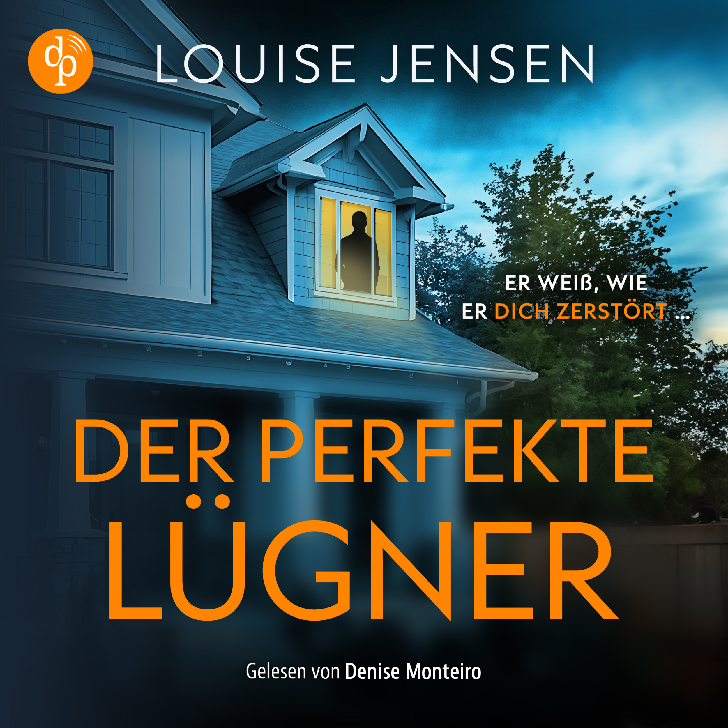 Der perfekte Lügner | Domestic Thriller Hörbuch - Wer ist der Fremde in meinem Haus? (Ungekürzt)