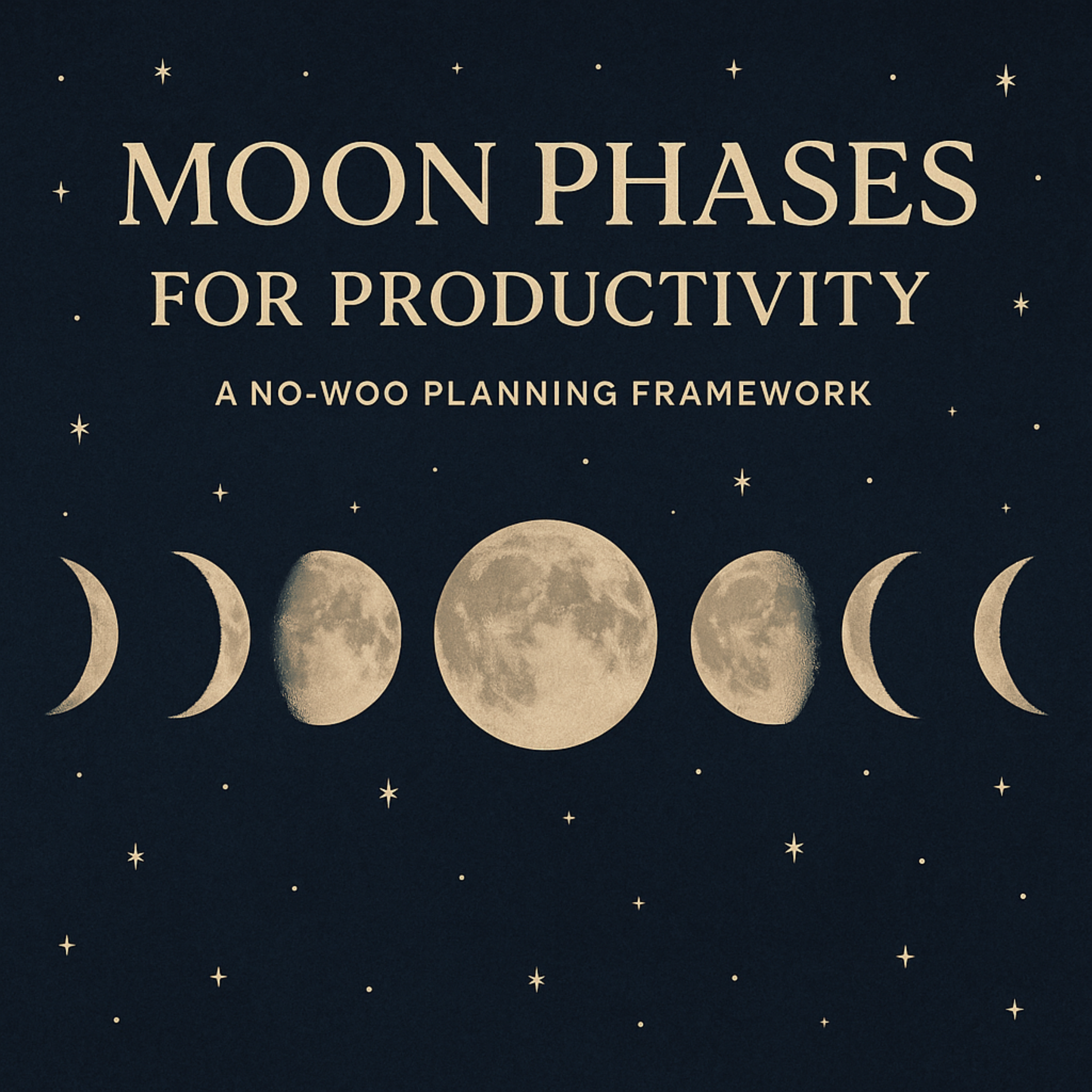 Moon Phases for Productivity
