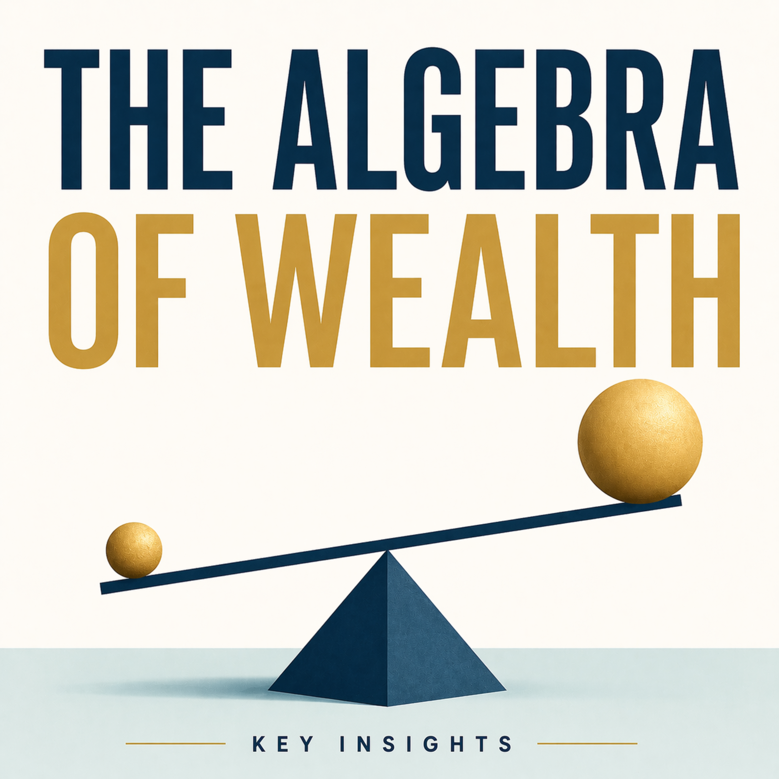 The Algebra of Wealth