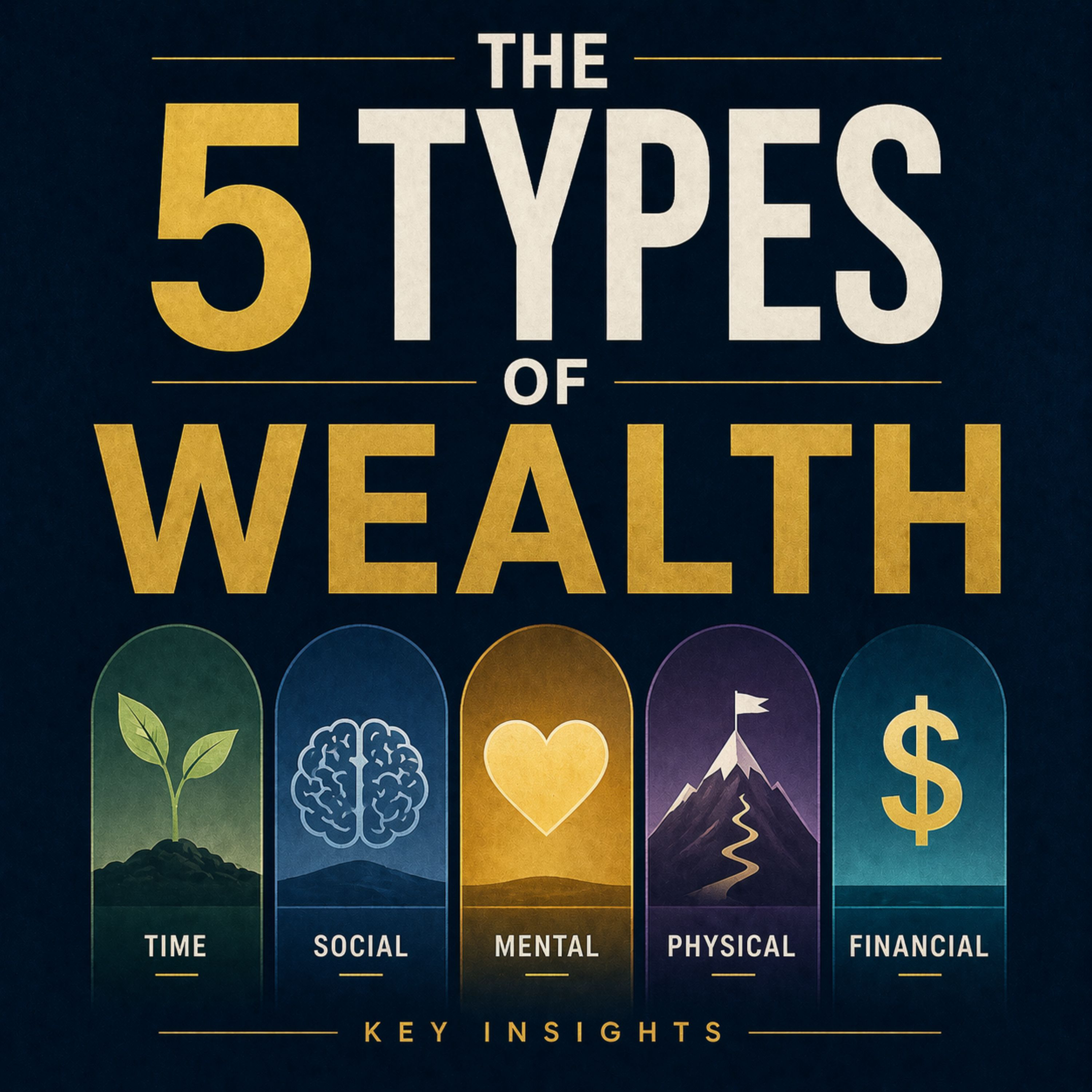The 5 types of wealth