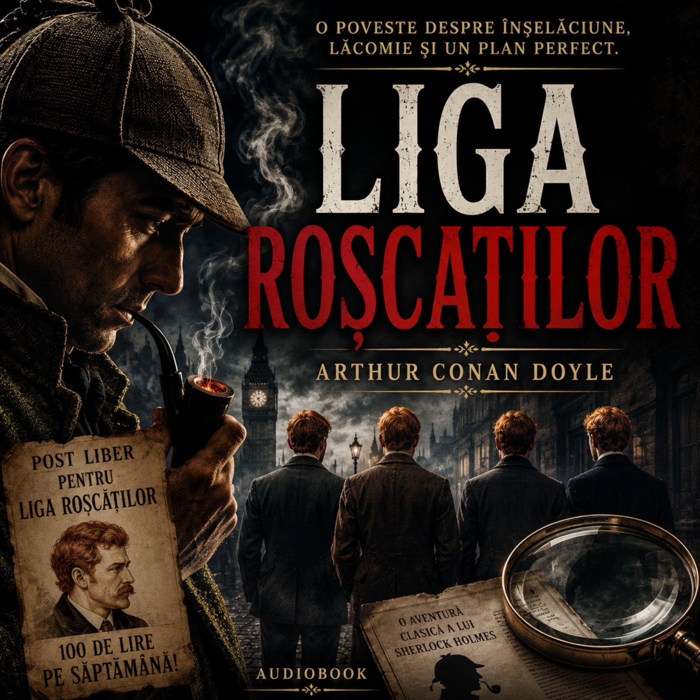 Aventurile lui Sherlock Holmes - 02. Aventura rubinului albastru - 02. Liga roscatilor