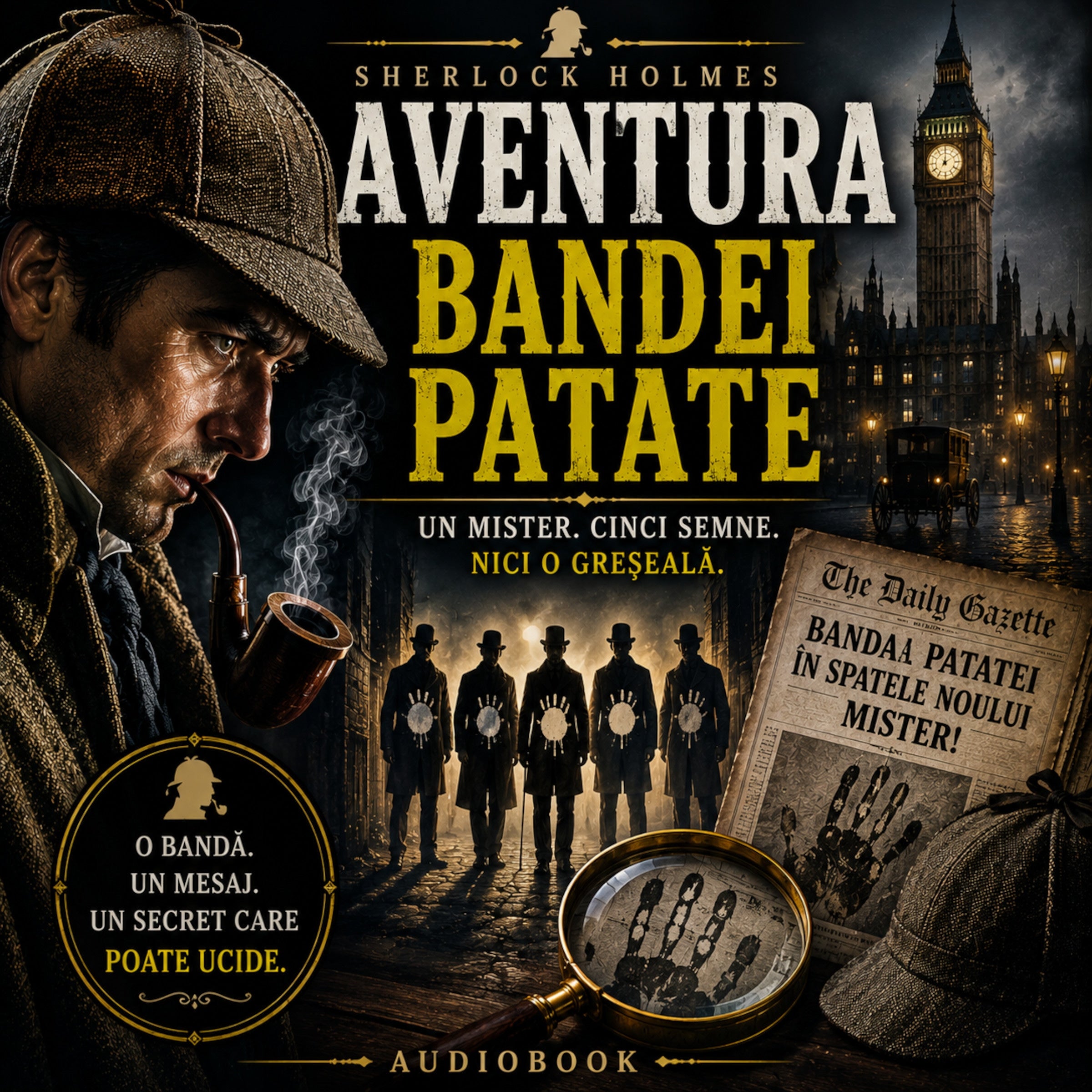 Aventurile lui Sherlock Holmes - 02. Aventura rubinului albastru - 08. Aventura bandei patate