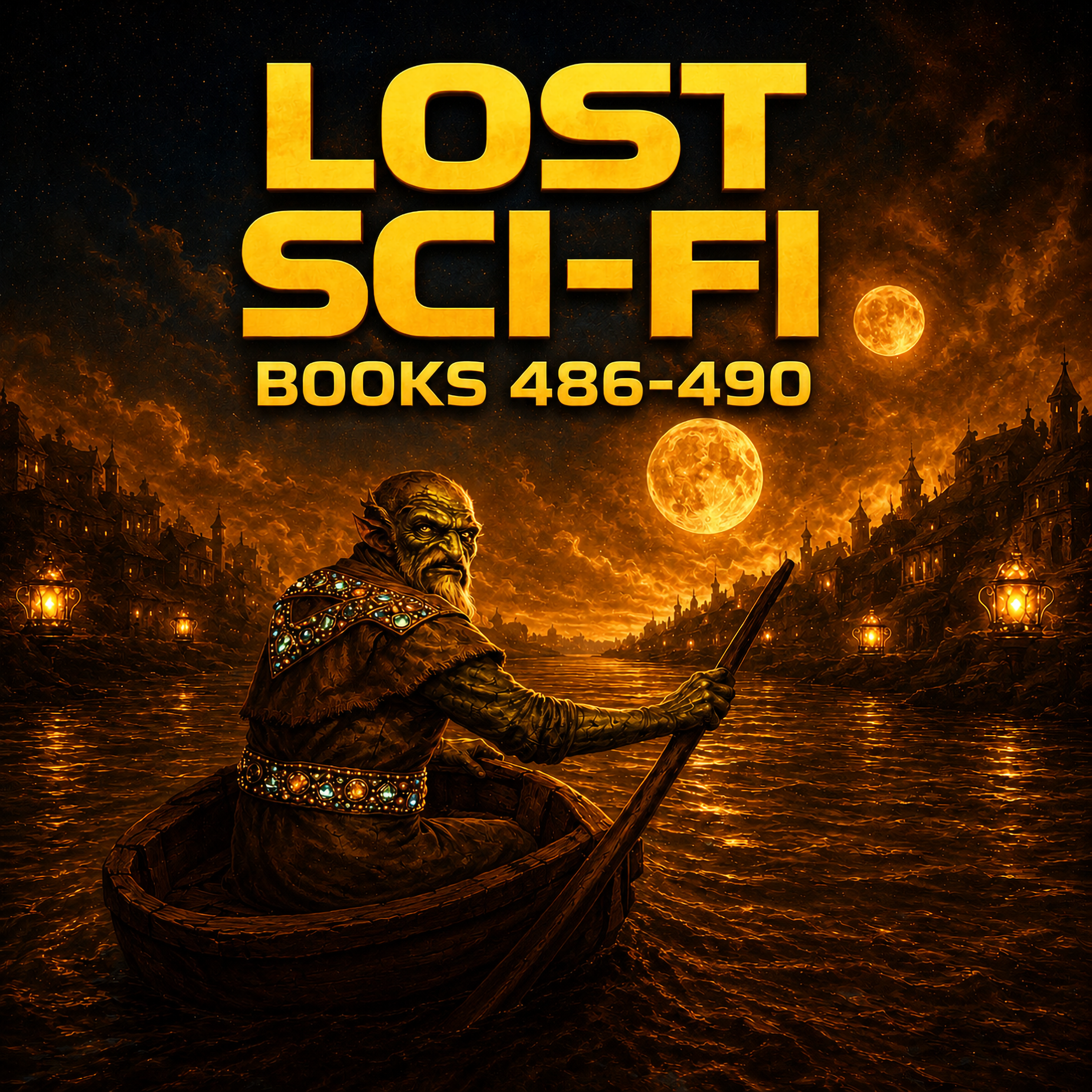 Lost Sci-Fi Books 486 thru 490