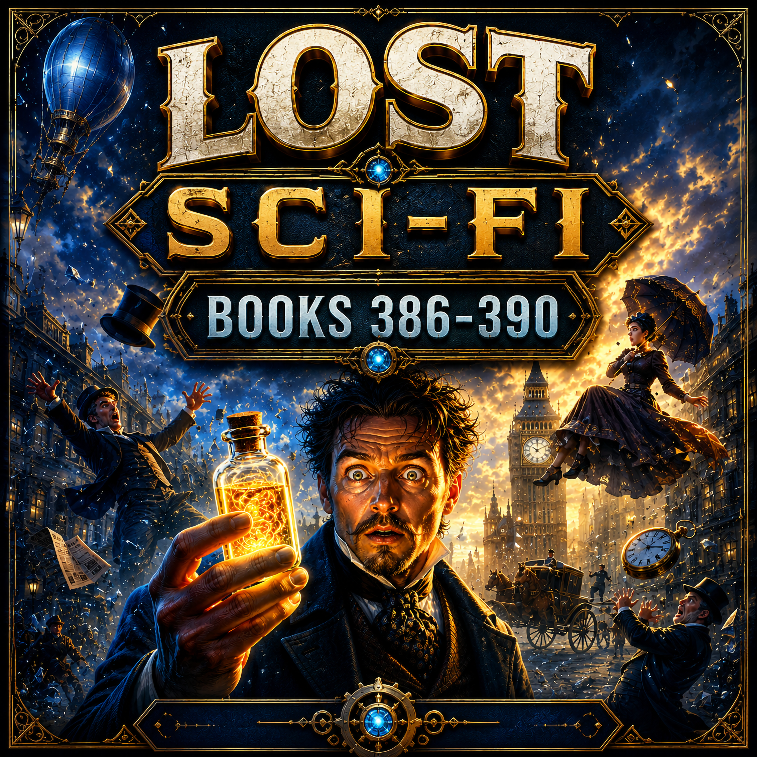 Lost Sci-Fi Books 386 thru 390