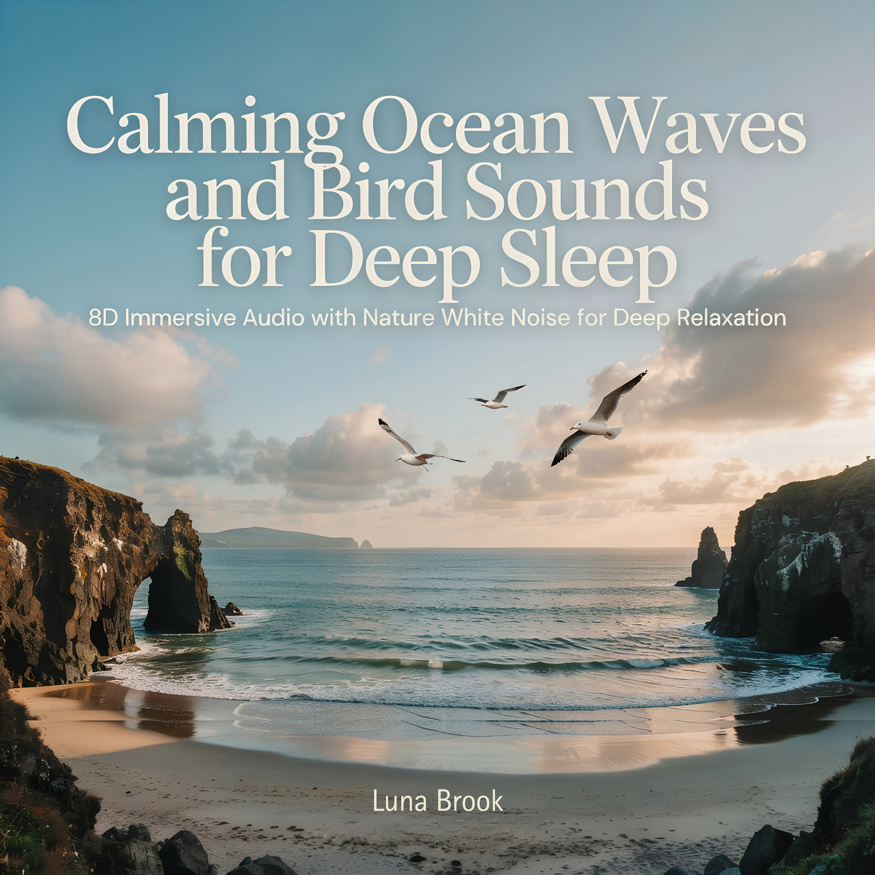 Calming Ocean Waves and Bird Sounds for Deep Sleep
