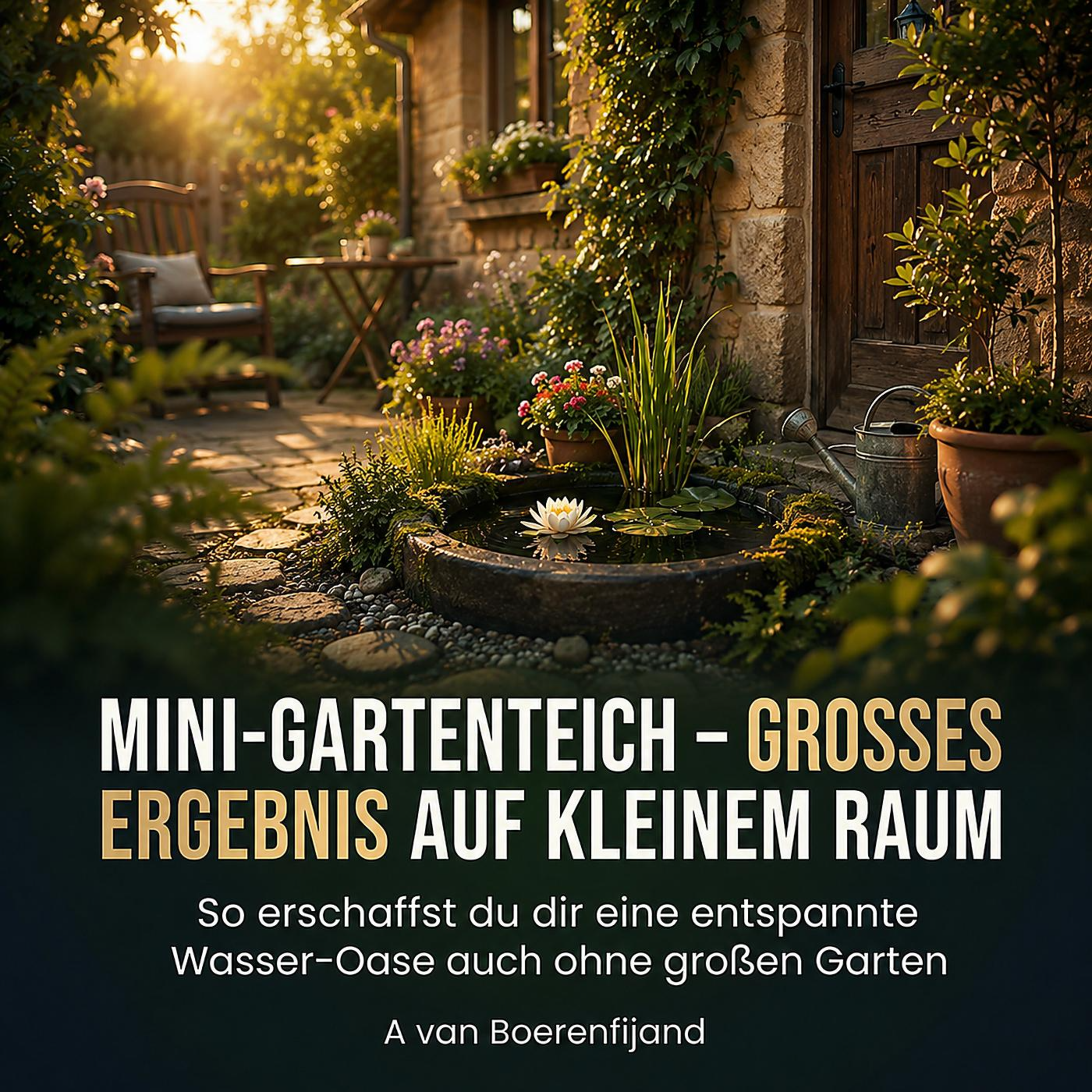 Mini-Gartenteich - Großes Ergebnis auf kleinem Raum