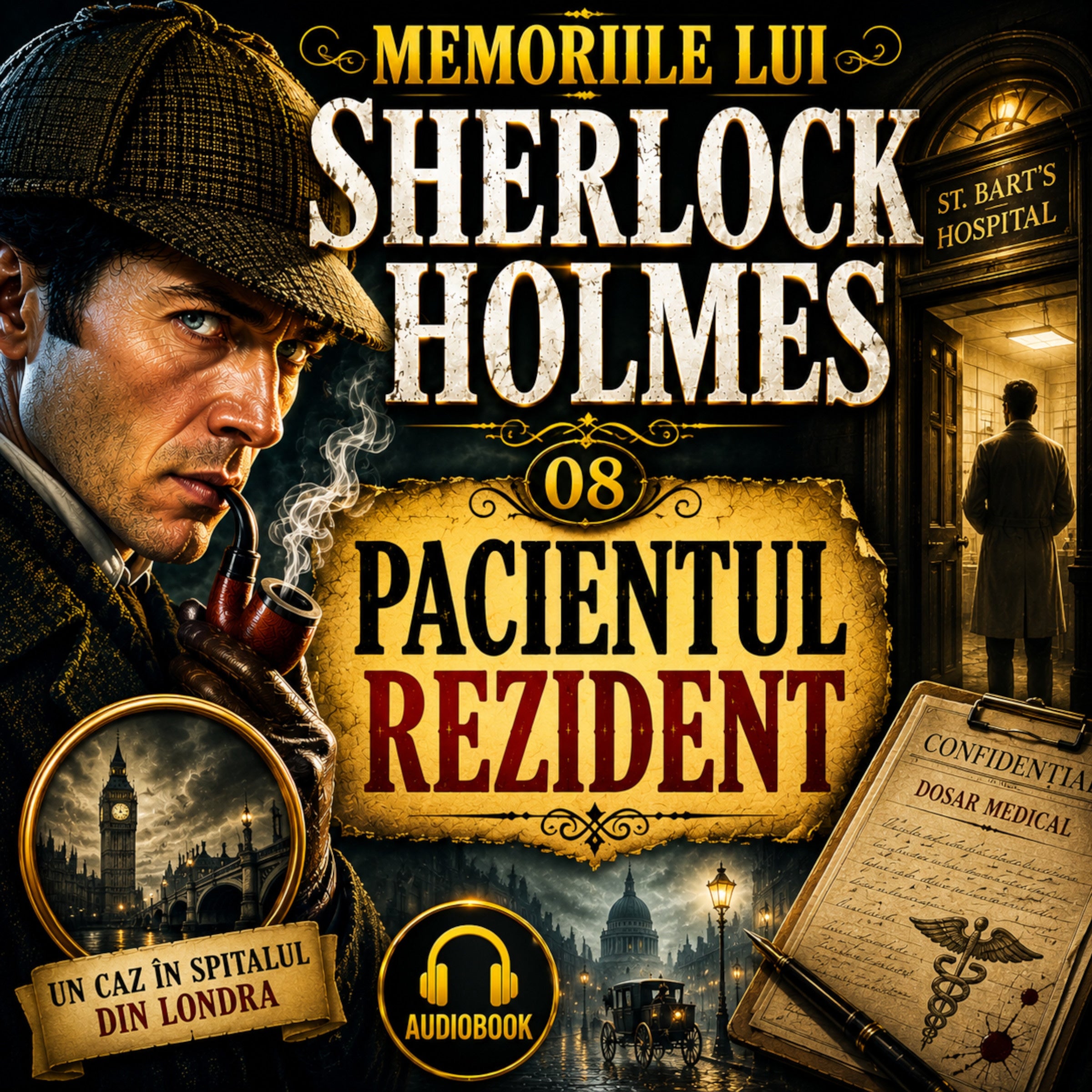 Aventurile lui Sherlock Holmes - 05. Memoriile lui Sherlock Holmes - 08. Pacientul rezident