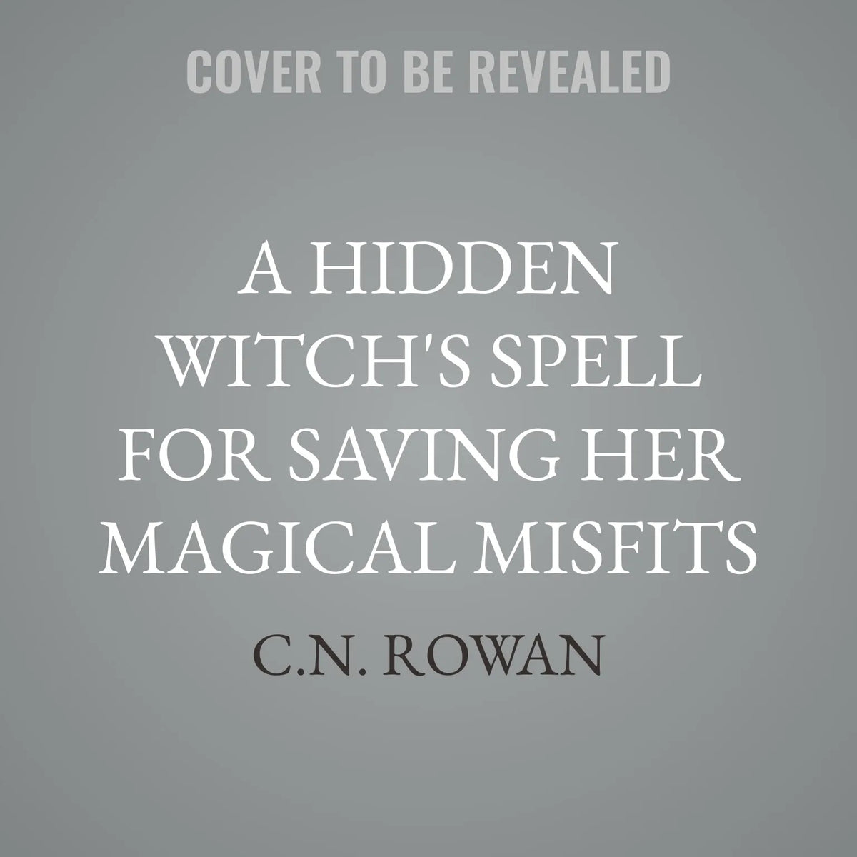 A Hidden Witch's Spell for Saving her Magical Misfits