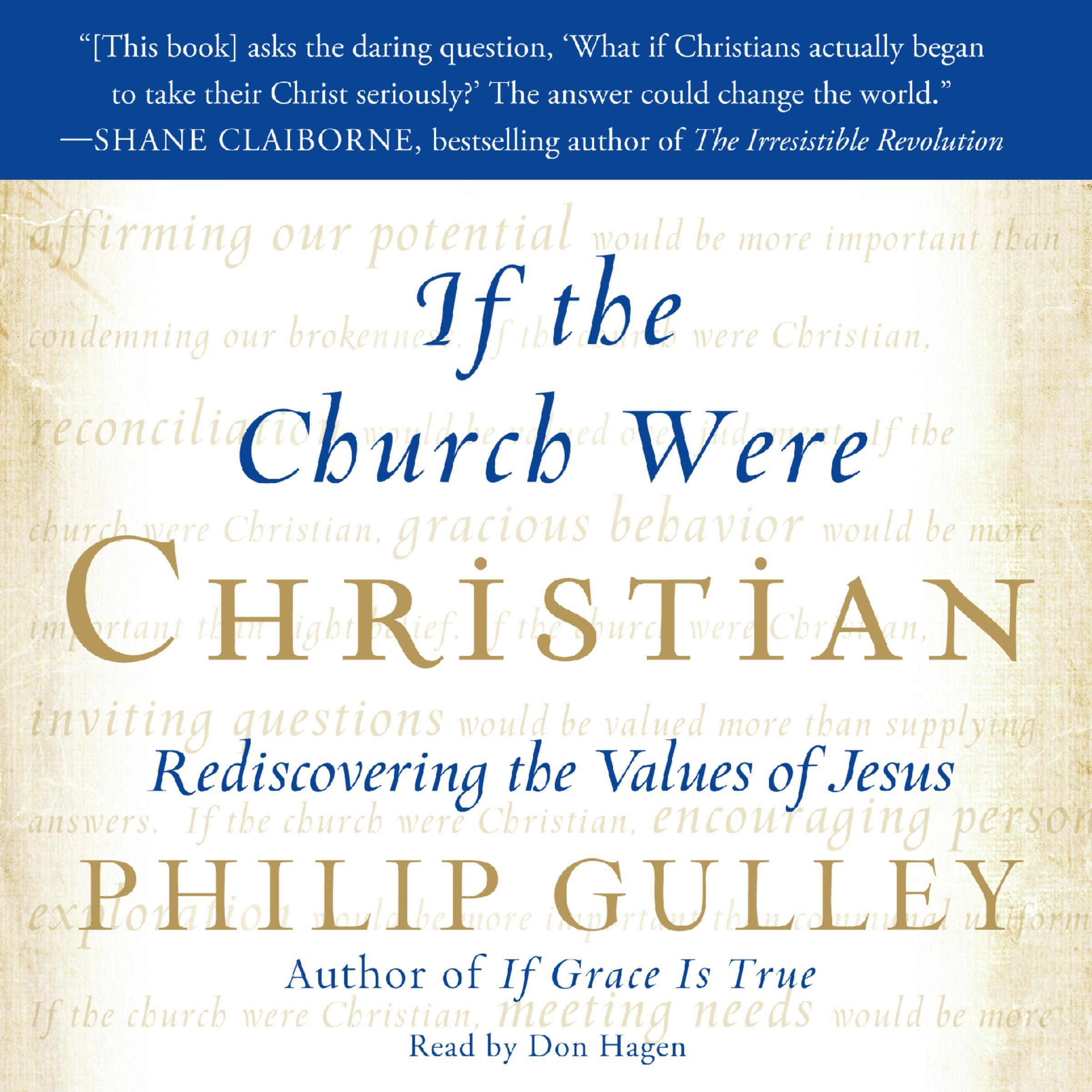 If the Church Were Christian