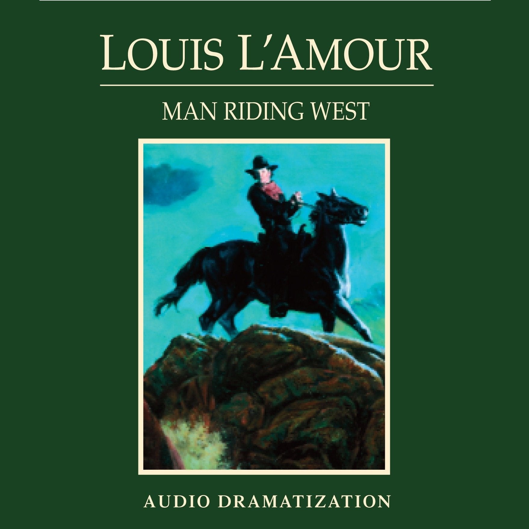 Man Riding West