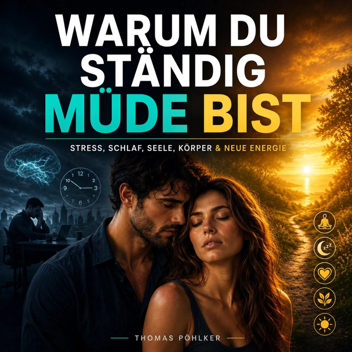 Warum du ständig müde bist – Der ehrliche Kompass durch Stress, Schlaf, Seele, Körper, Umwelt und Energie