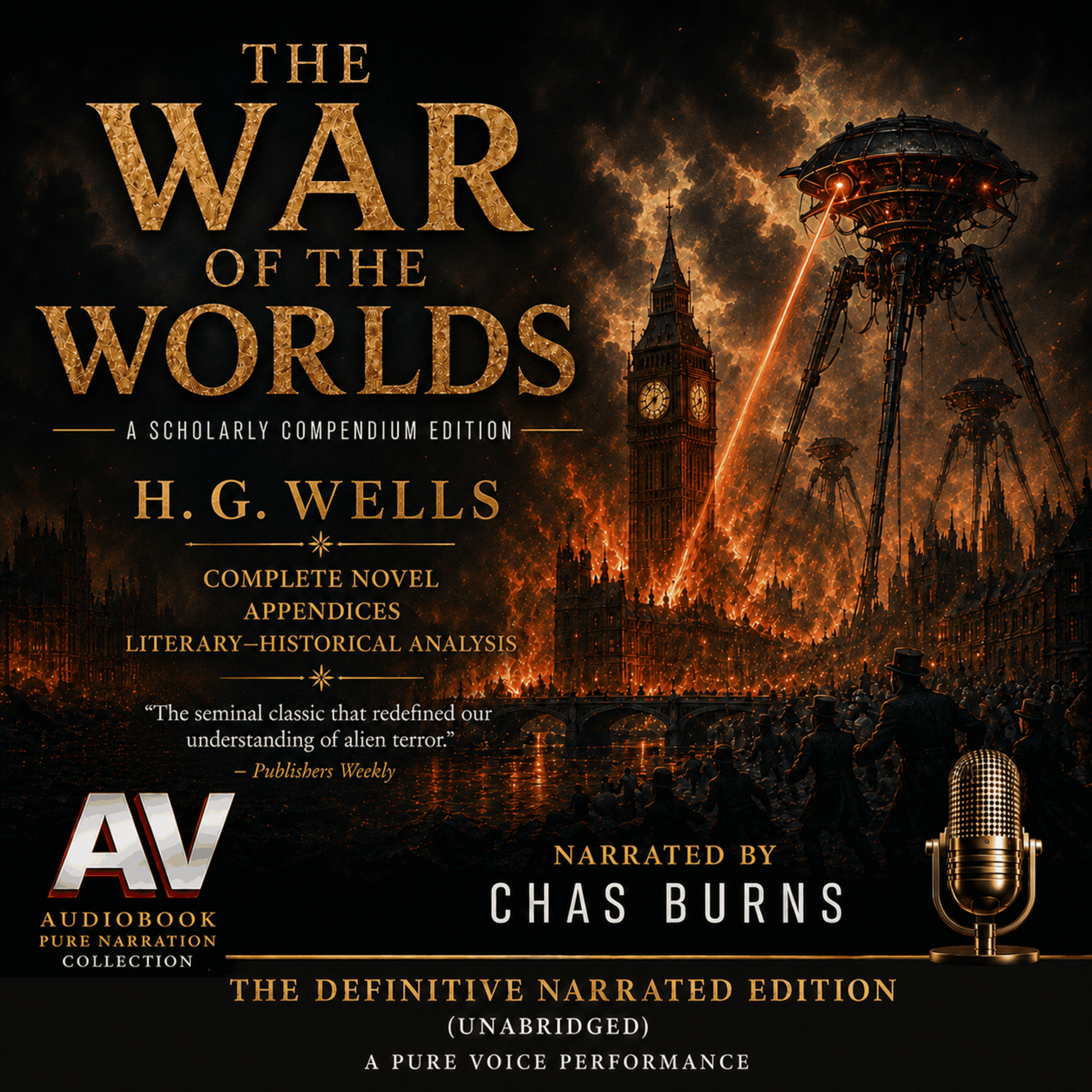 The War of the Worlds: Pure Narration Edition — Unabridged