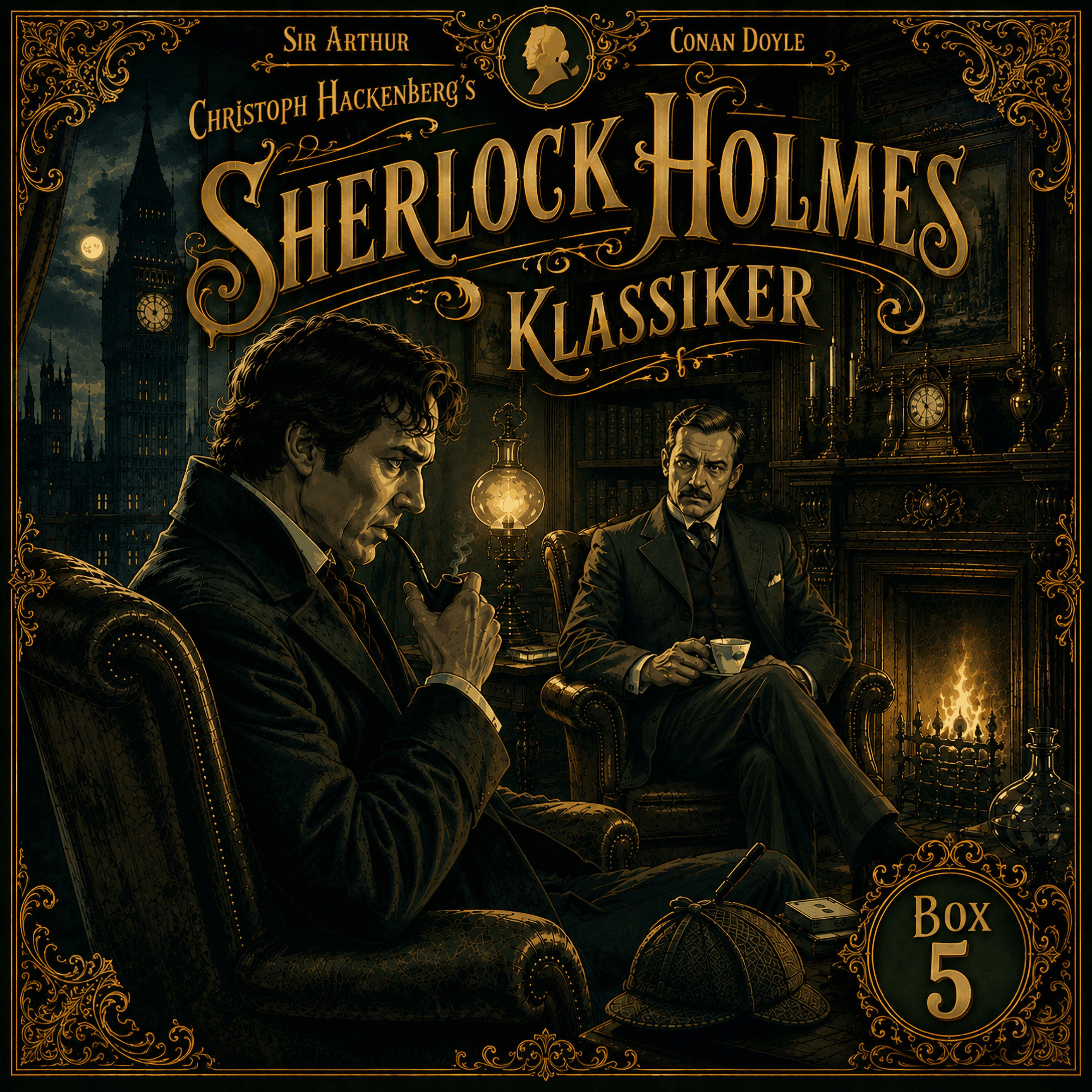 Christoph Hackenbergs Sherlock Holmes Klassiker-Box 5