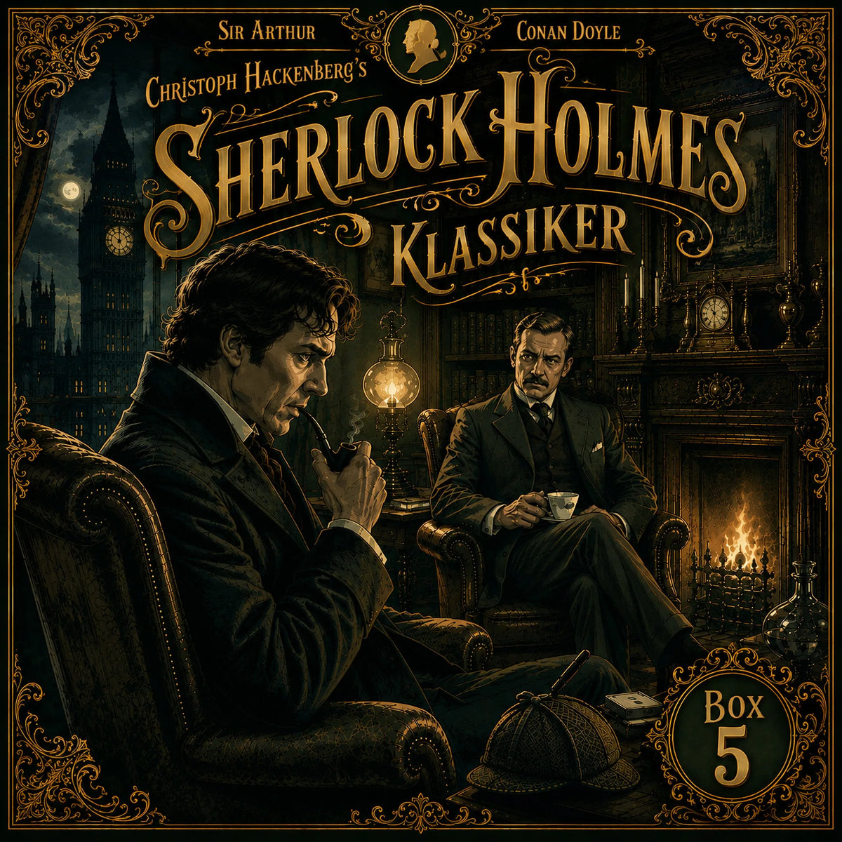 Christoph Hackenbergs Sherlock Holmes Klassiker-Box 5