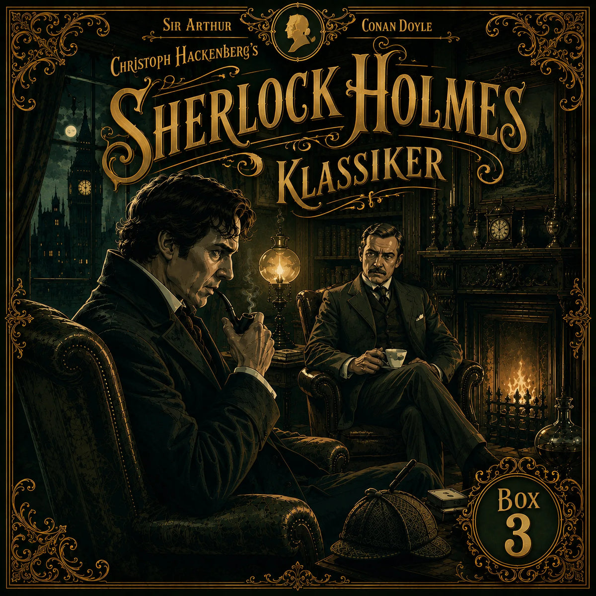 Christoph Hackenbergs Sherlock Holmes Klassiker-Box 3