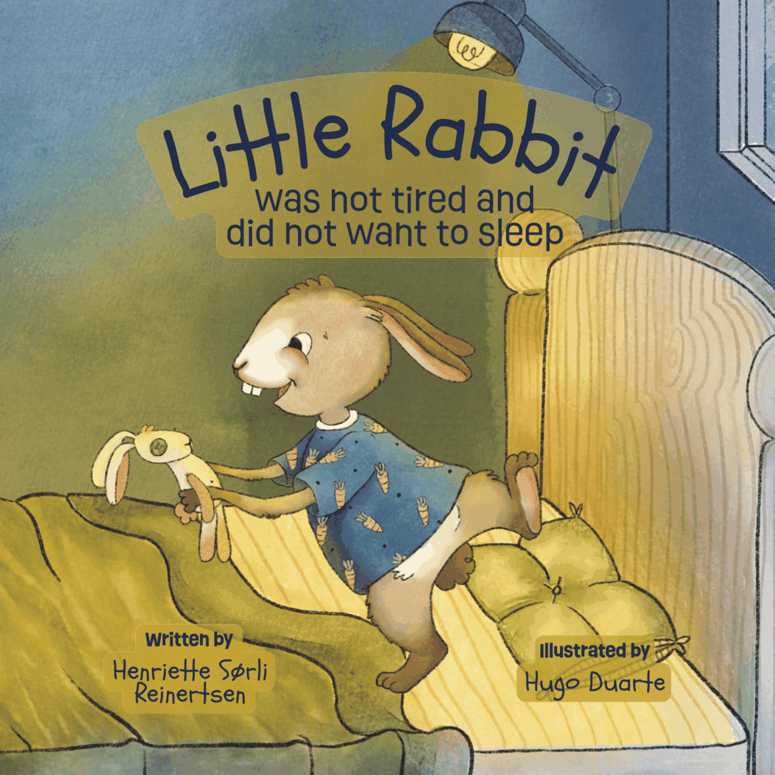 Little Rabbit was not tired and did not want to sleep
