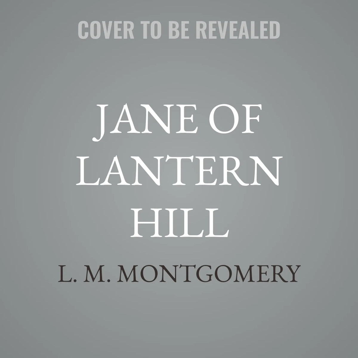 Jane of Lantern Hill