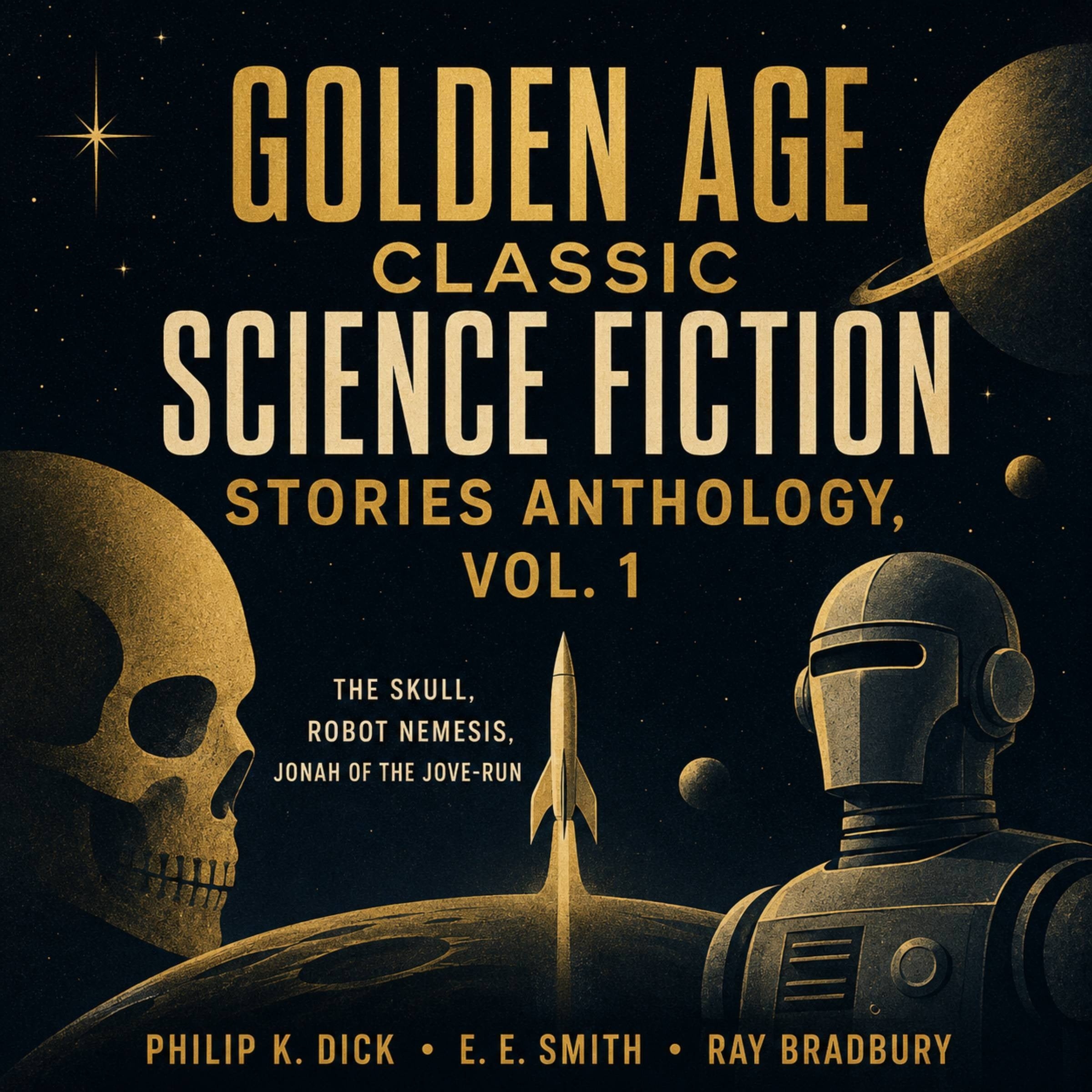Golden Age Classic Science Fiction Stories Anthology, Vol. 1