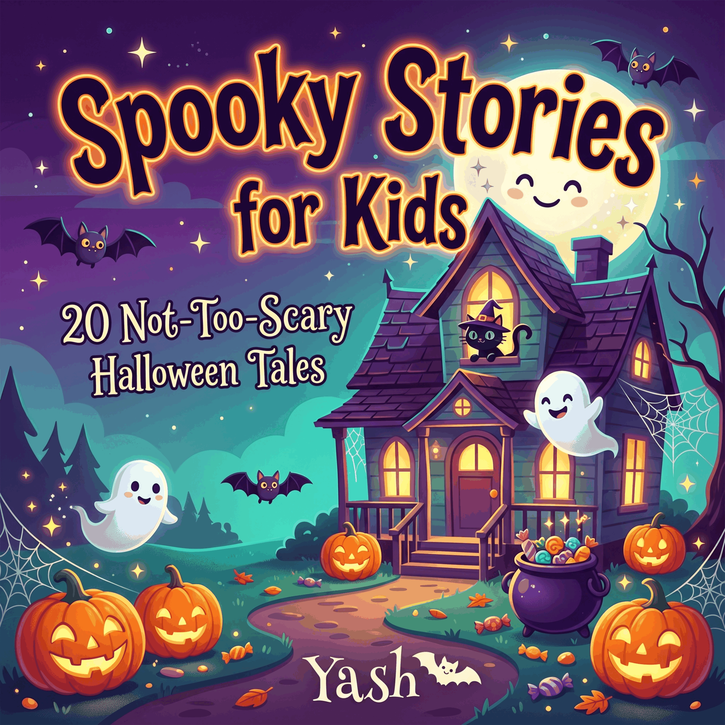 Spooky Stories for Kids: 20 Not-Too-Scary Halloween Tales