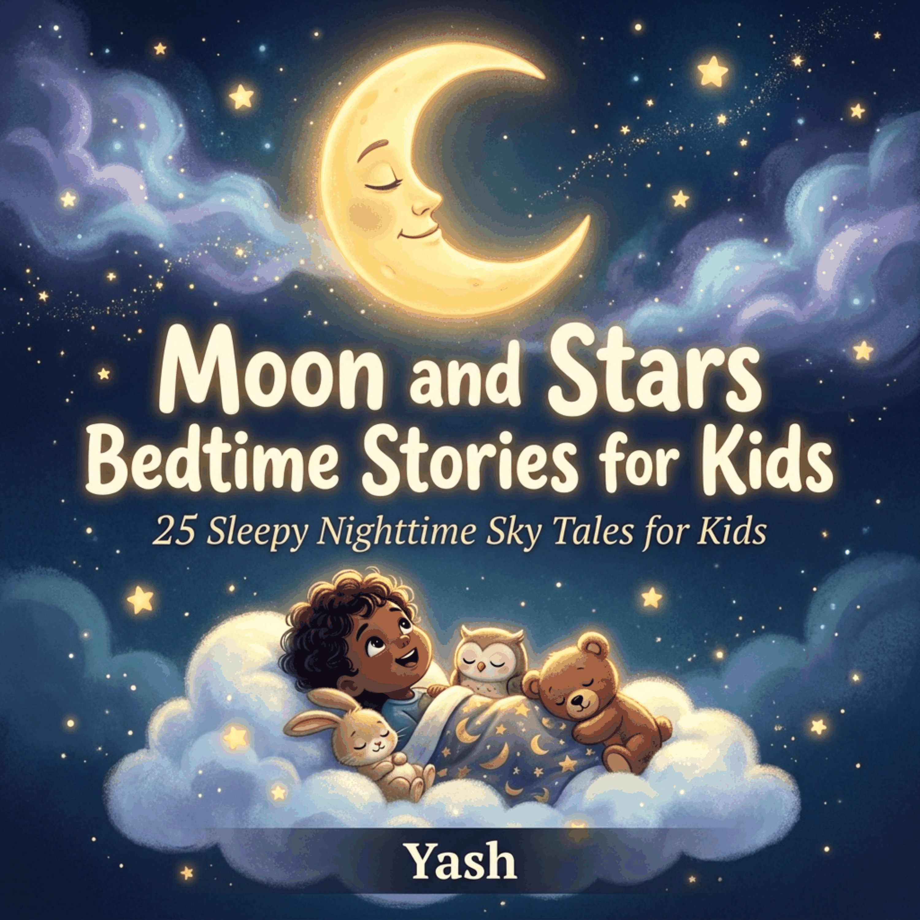 Moon and Stars Bedtime Stories for Kids: 25 Sleepy Nighttime Sky Tales for Kids