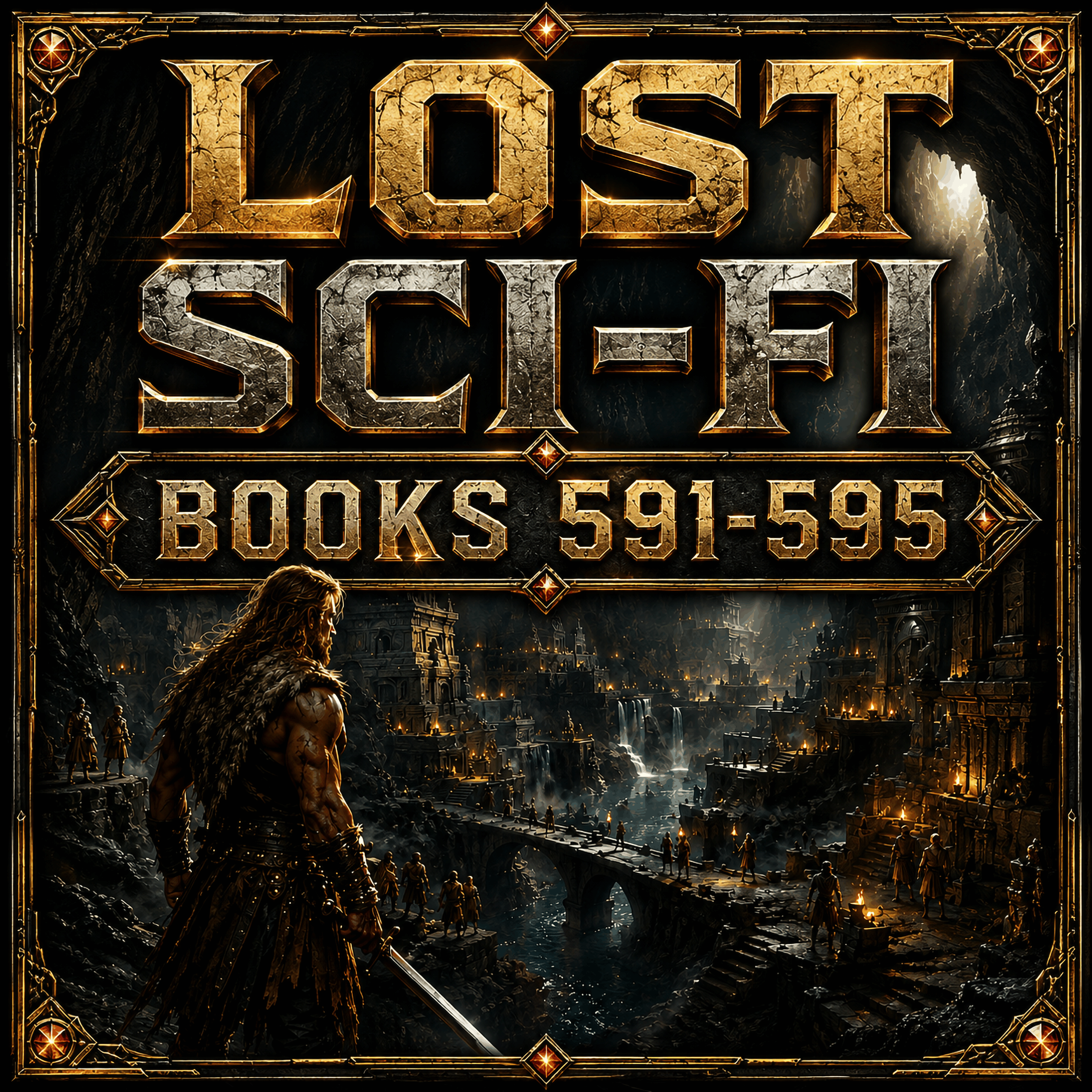Lost Sci-Fi Books 591 thru 595