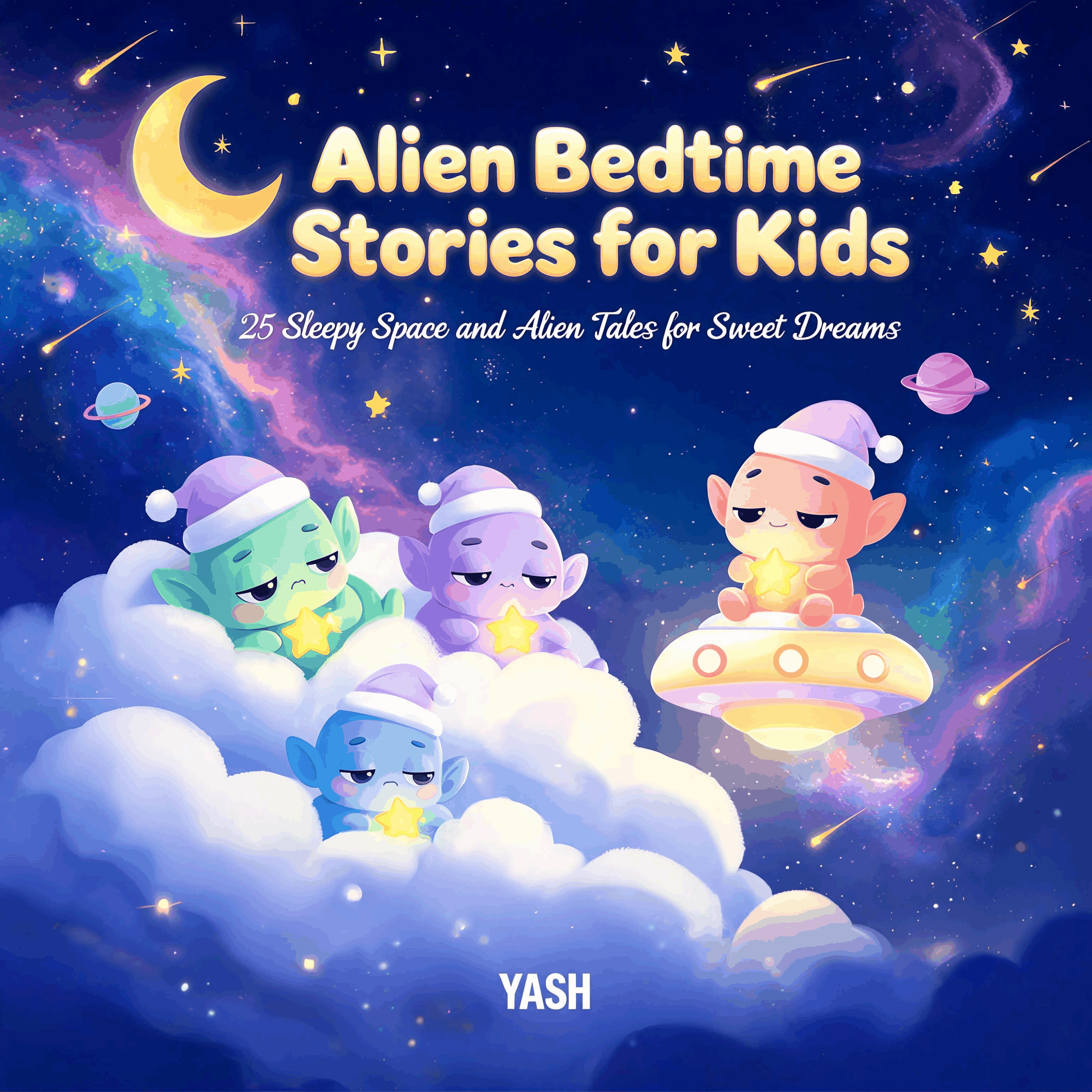 Alien Bedtime Stories for Kids: 25 Sleepy Space and Alien Tales for Sweet Dreams